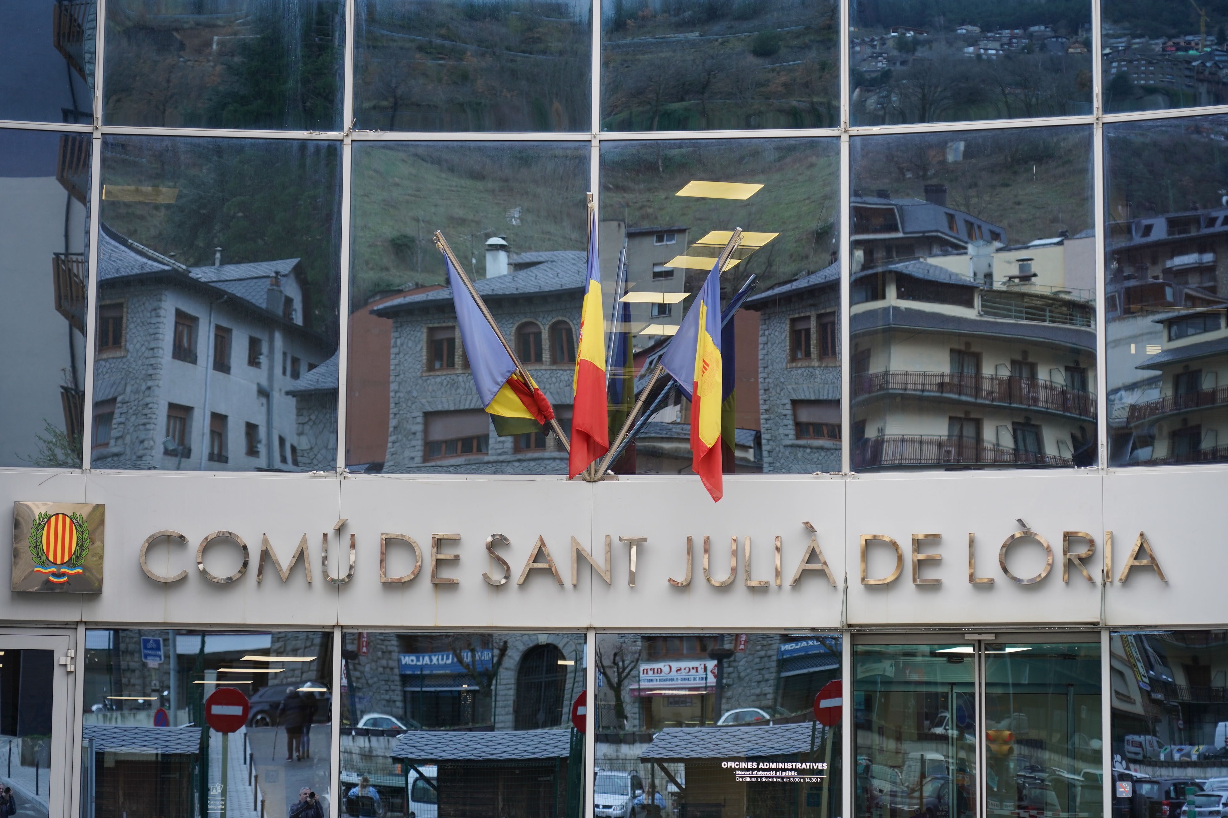 Una imatge del comú de Sant Julià.