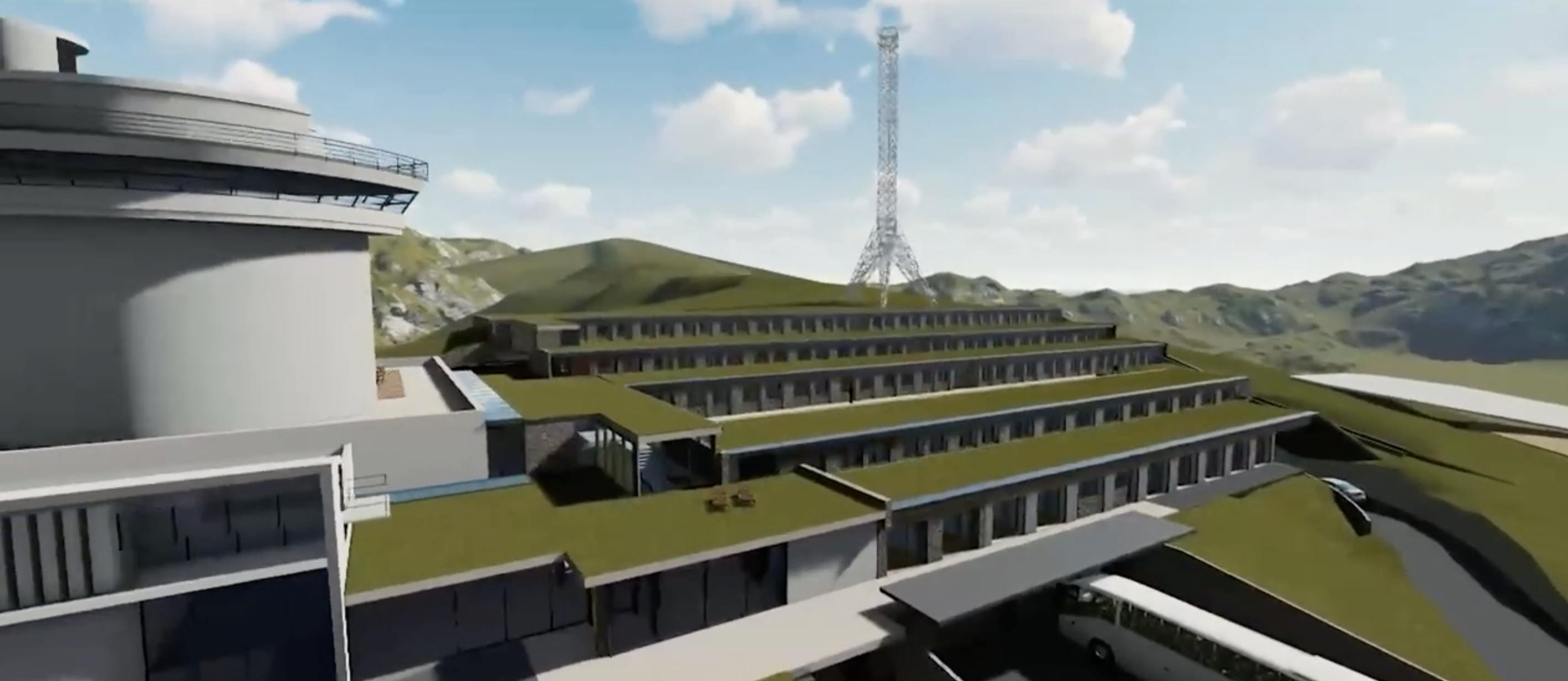 Simulació del que hauria de ser el centre una vegada es remodeli.