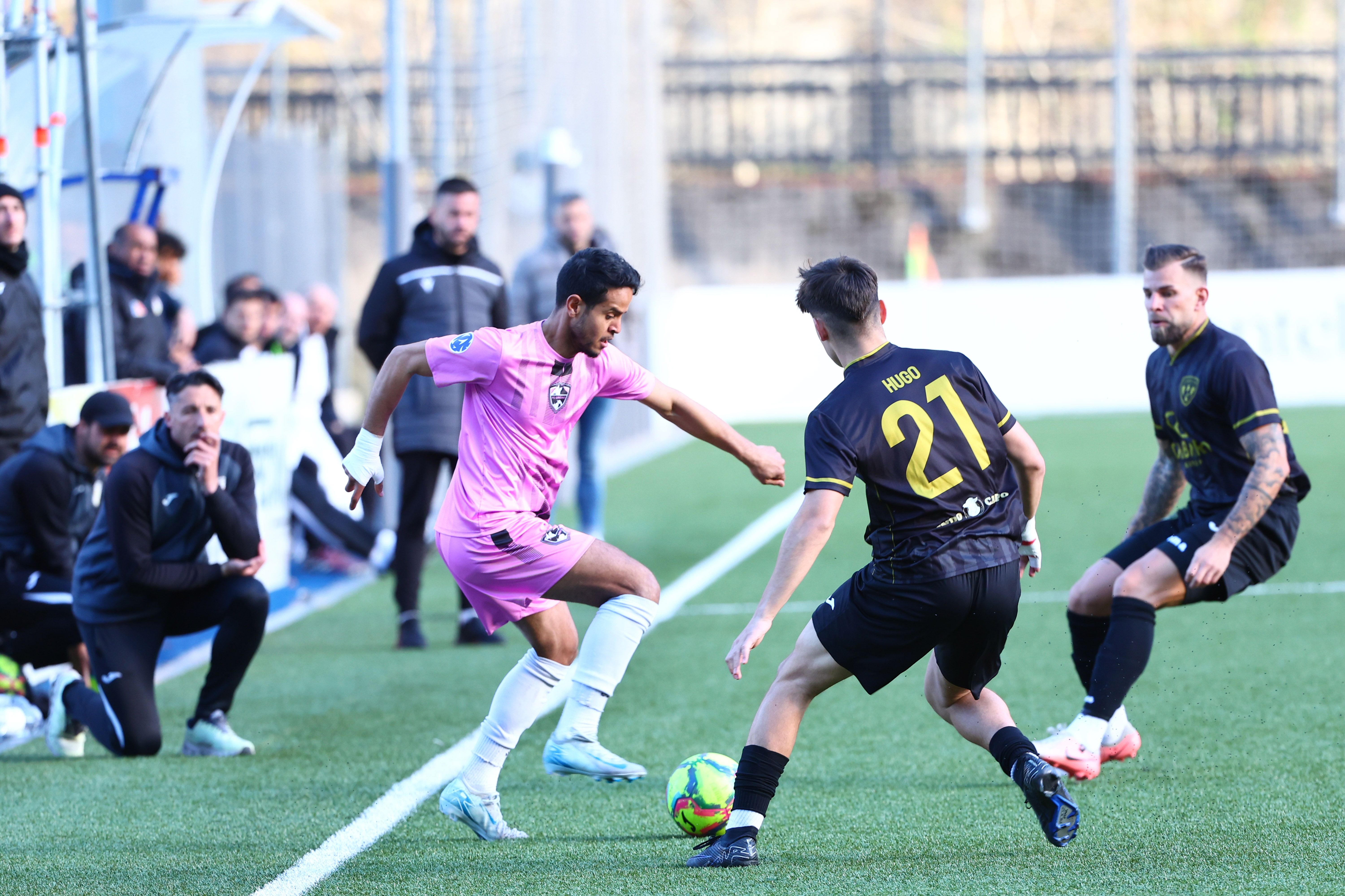 Moltes ocasions fallades entre l'Ordino i l'FC Santa Coloma. Moltes ocasions fallades entre l'Ordino i l'FC Santa Coloma.