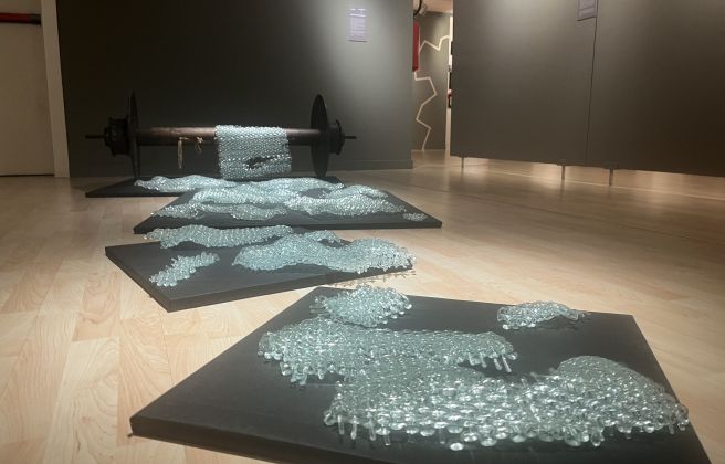 Una de les instal·lacions de l'exposició. Una de les instal·lacions de l'exposició.