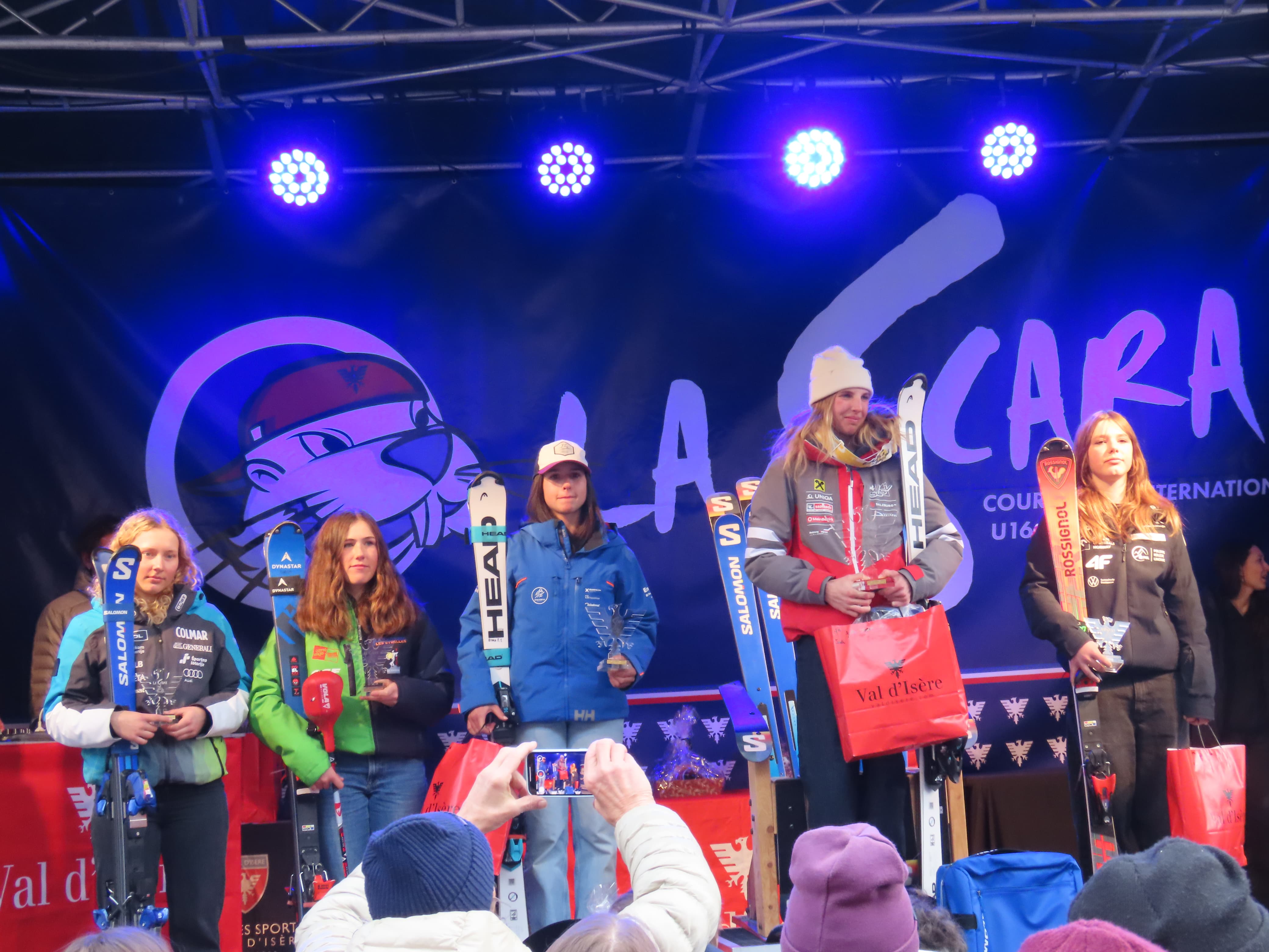 L'andorrana Etna Pou, subcampiona a l'eslàlom de La Scara. L'andorrana Etna Pou, subcampiona a l'eslàlom de La Scara.