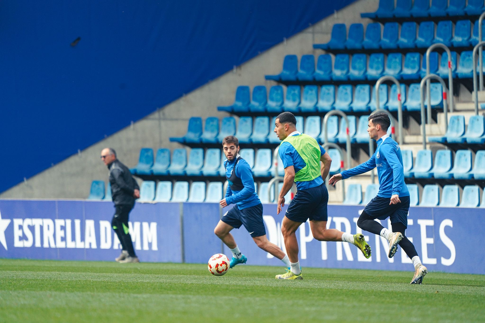 Martí Vilà es troba en la fase final de la seva recuperació i ja entrena amb el grup.