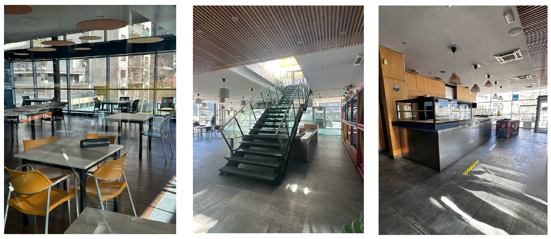 Estat actual del bar de la Casa del Poble. Estat actual del bar de la Casa del Poble.