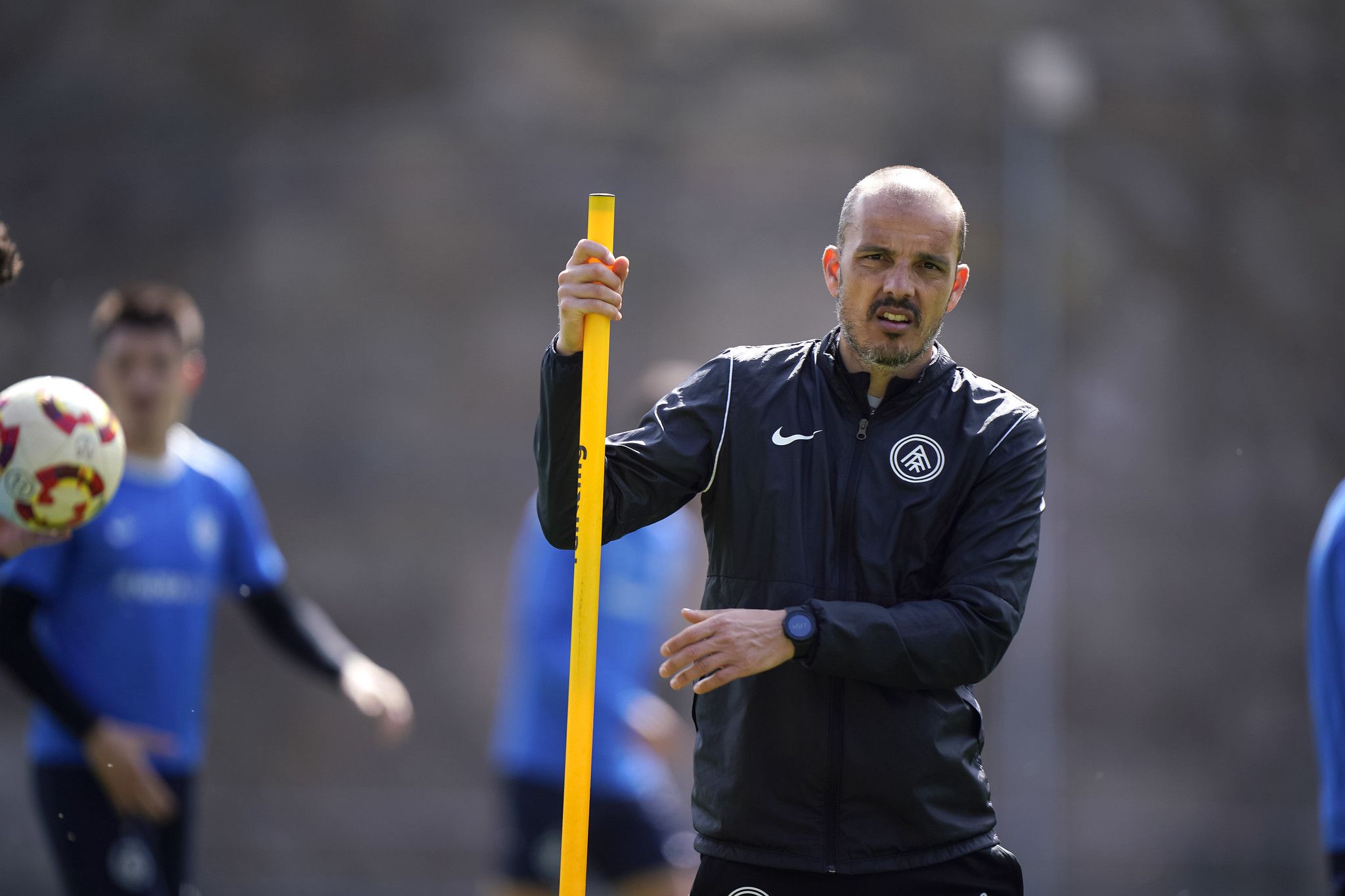 'Beto' Company, confiat en que l'equip no es mourà de les posicions de play-off fins a final de curs.