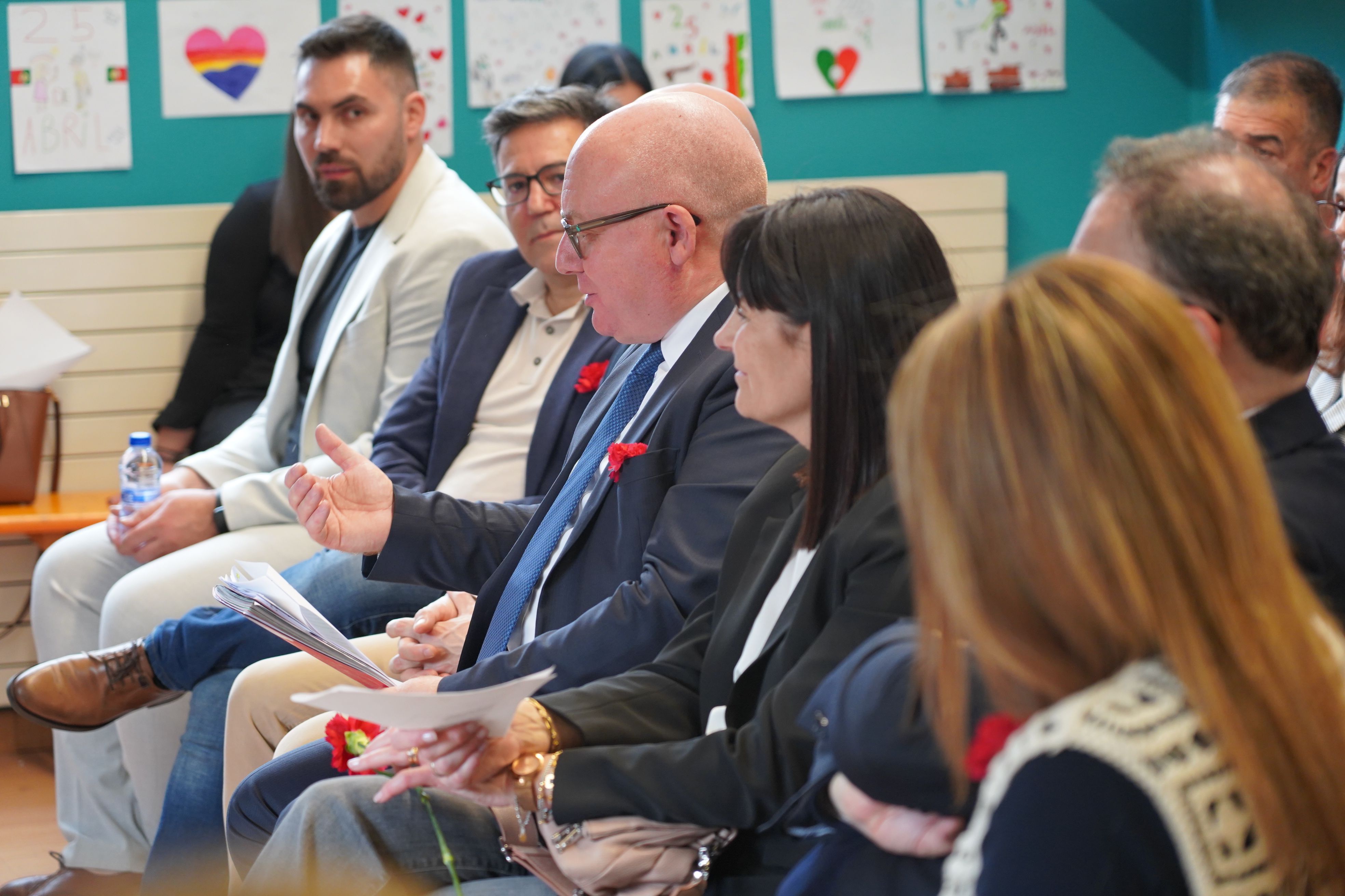 Explicació del cònsol general de Portugal a Andorra, Duarte Pinto da Rocha. Explicació del cònsol general de Portugal a Andorra, Duarte Pinto da Rocha.