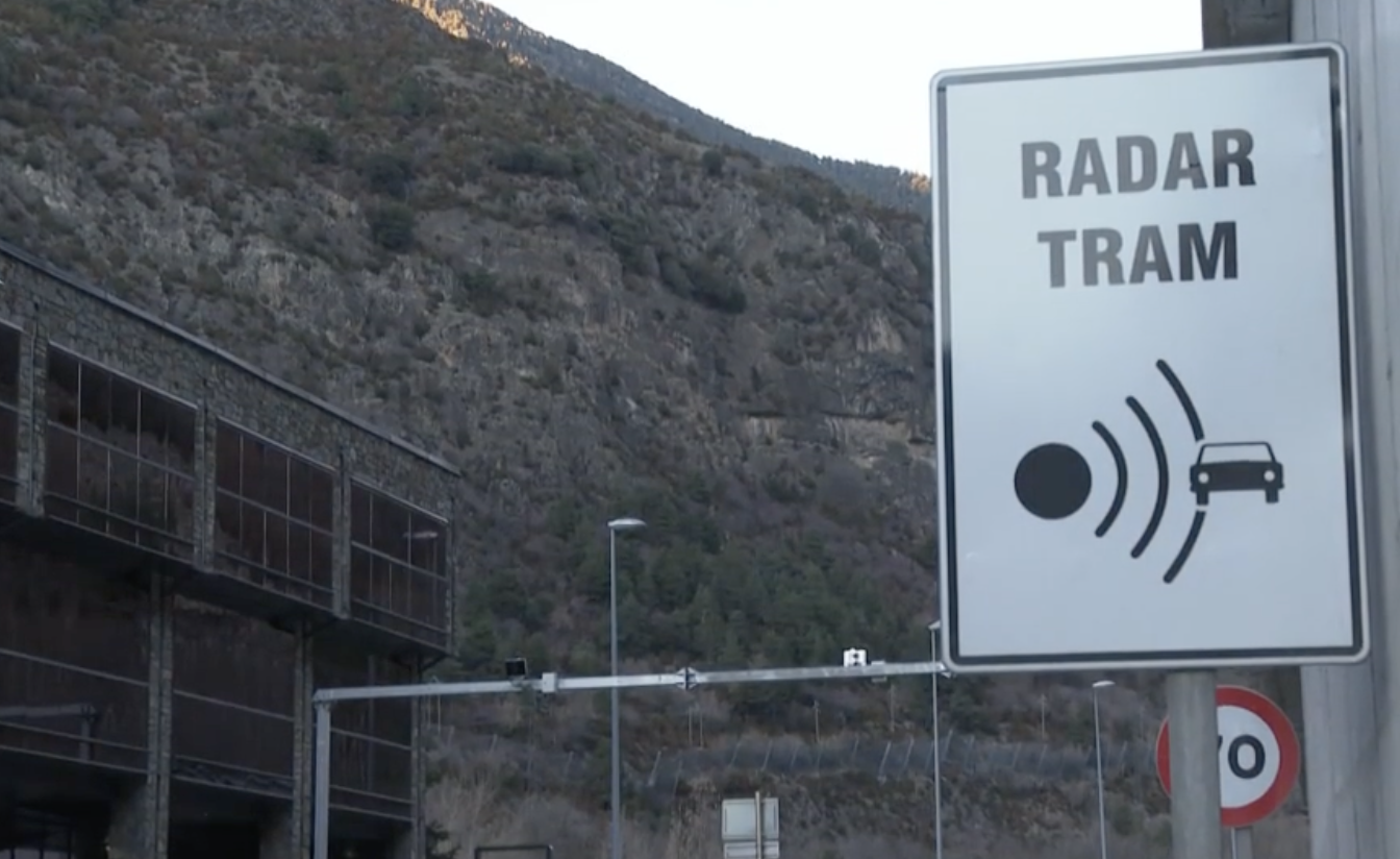 El radar de tram a la zona de Bartra és el que més infraccions caça.