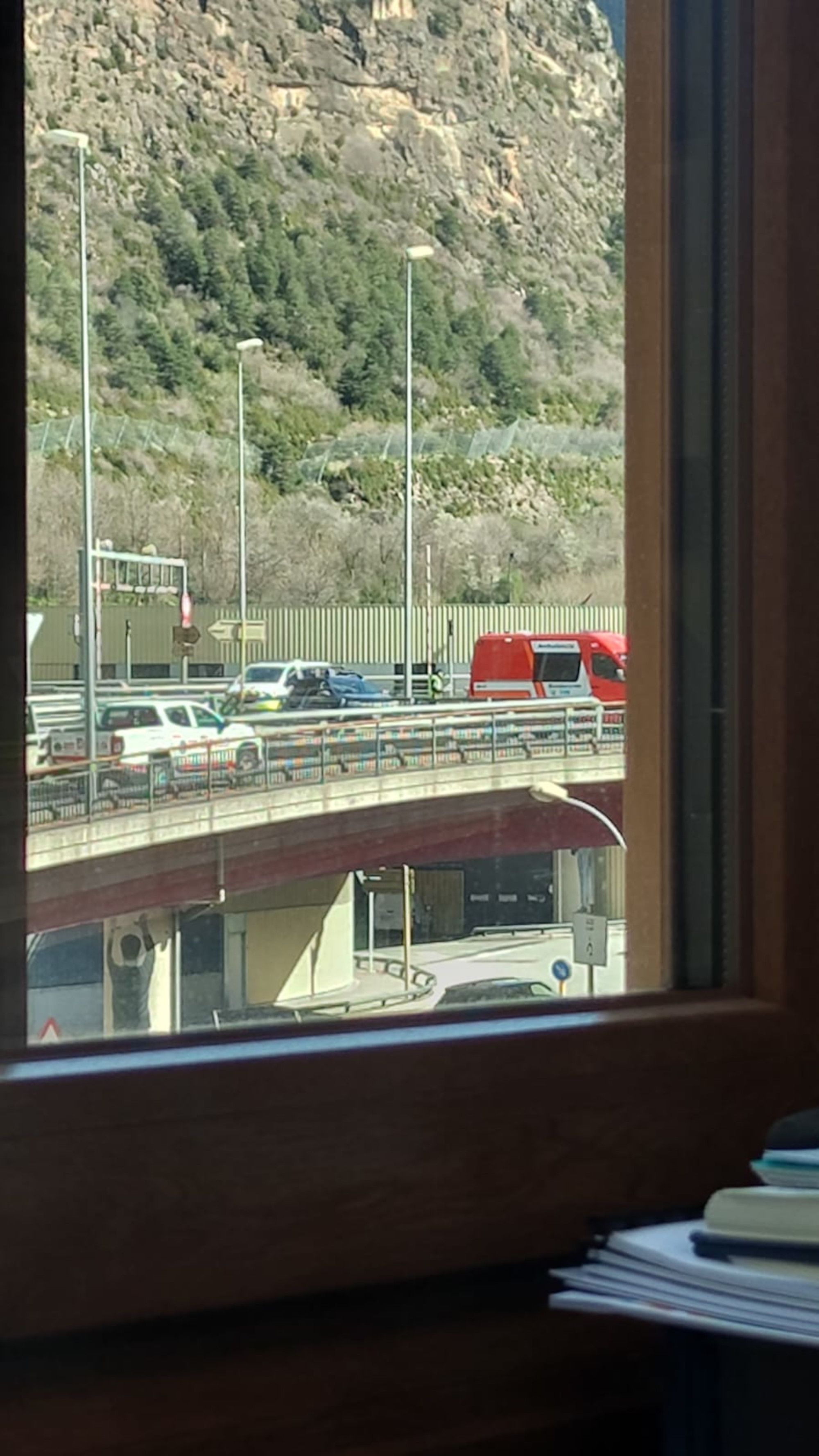 En l’accident s’han vist implicats una motocicleta i un turisme.