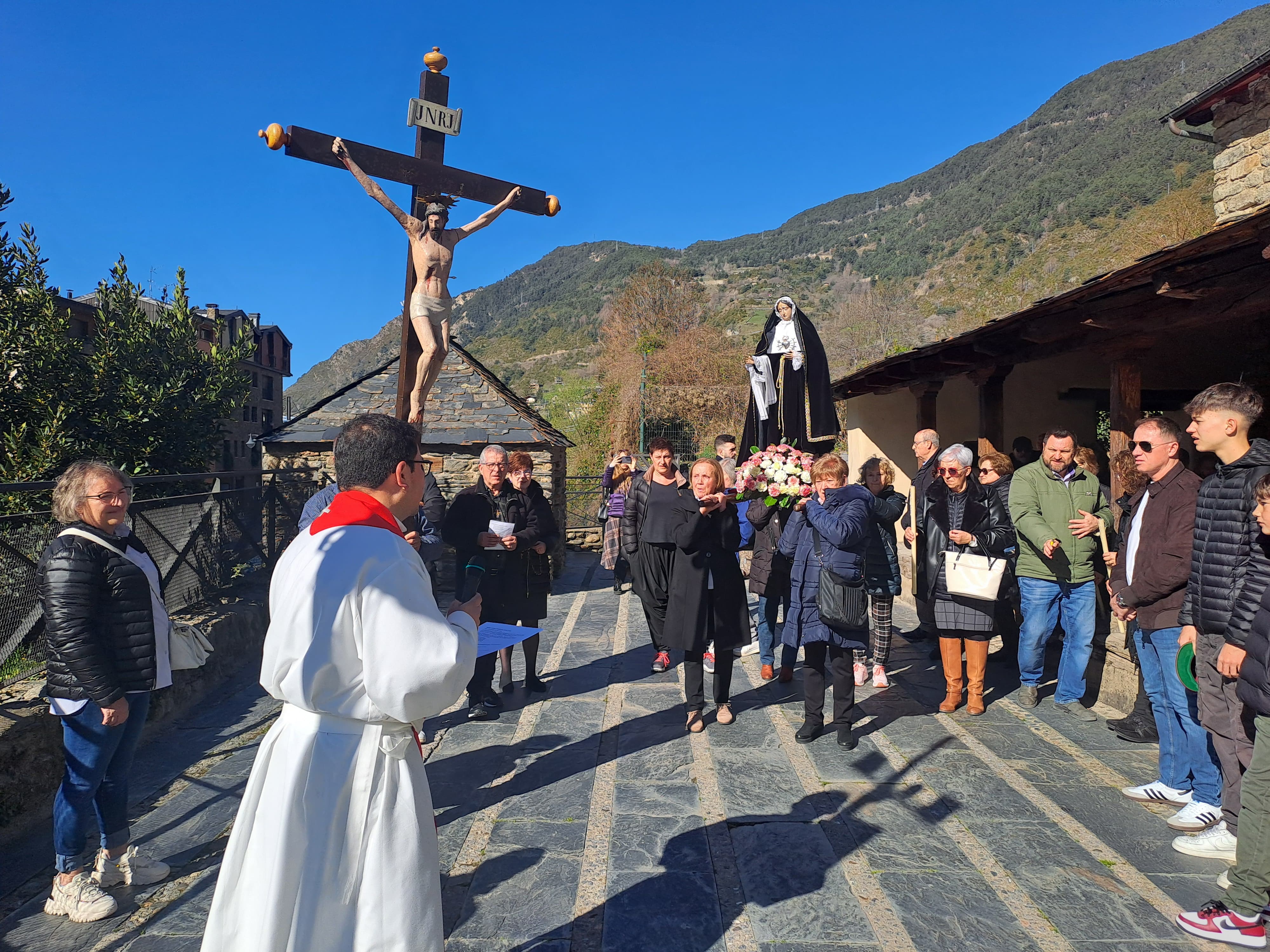 El viacrucis d'Encamp. El viacrucis d'Encamp.