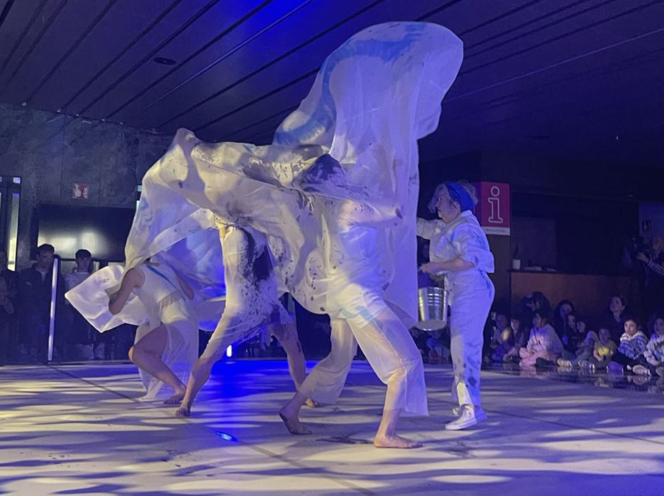 Un instant de la representació de ‘Capdal’, el projecte d’Anna Mangot presentat a l’Andorra Crea.