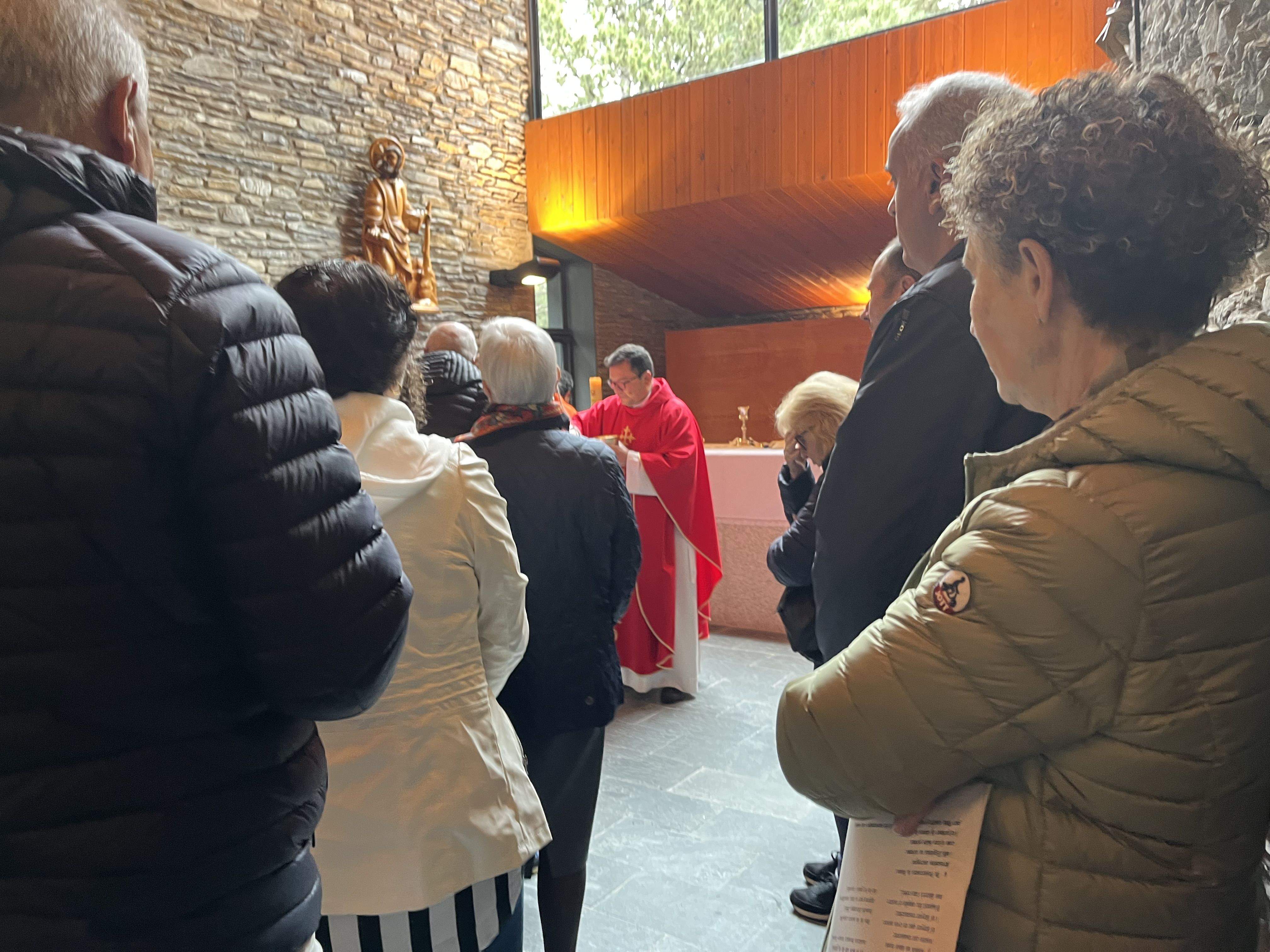 Un moment de l'eucaristia Un moment de l'eucaristia