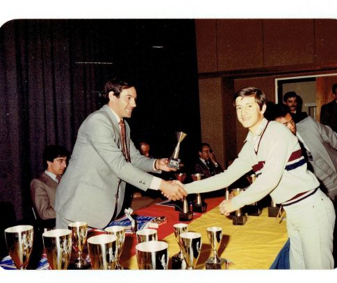 Antoni Garrallà durant el seu temps a l’Esquí Club Andorra (ECA).