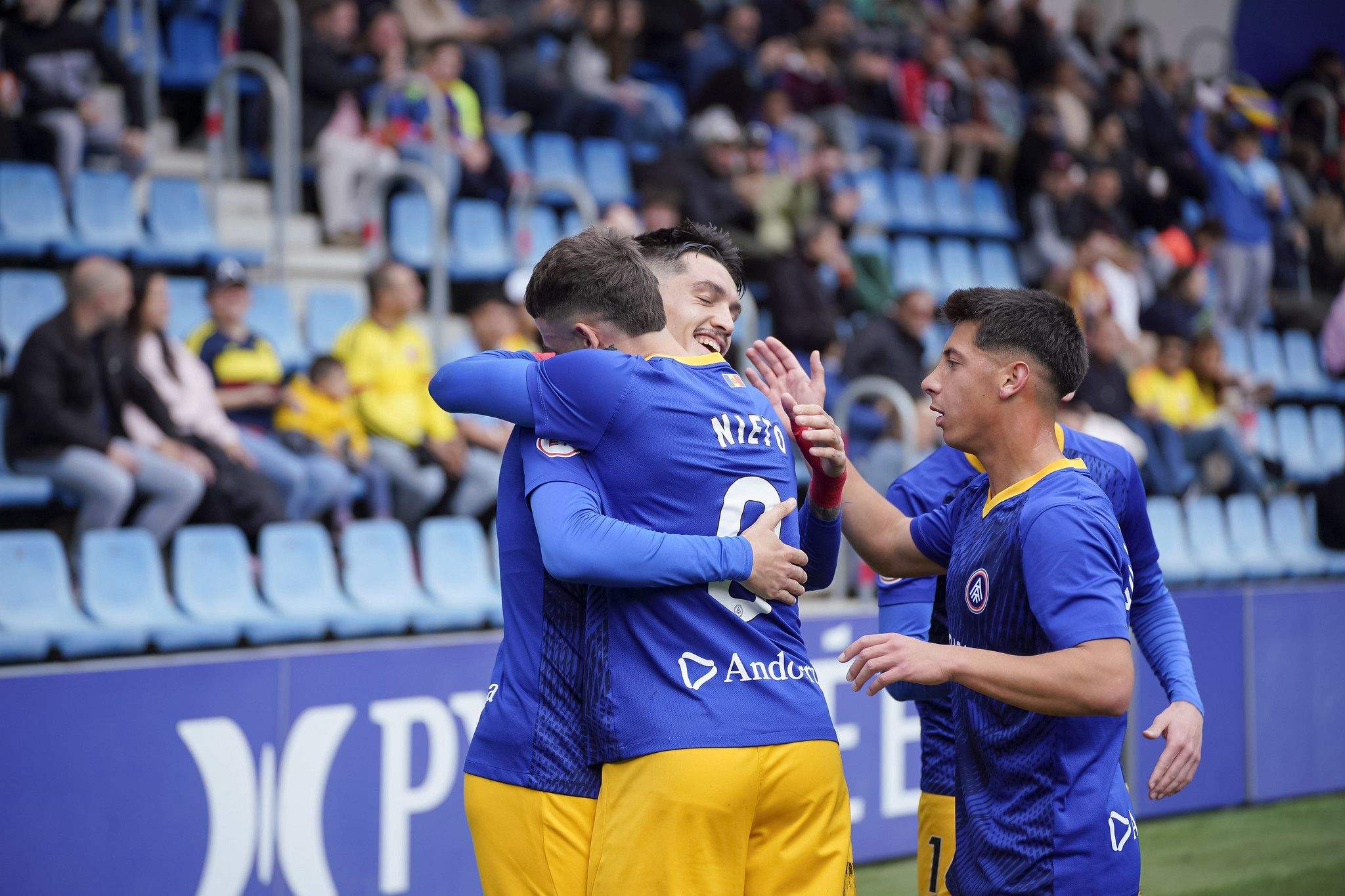 Els dos davanters mostren una gran sintonia sobre el terreny de joc. 