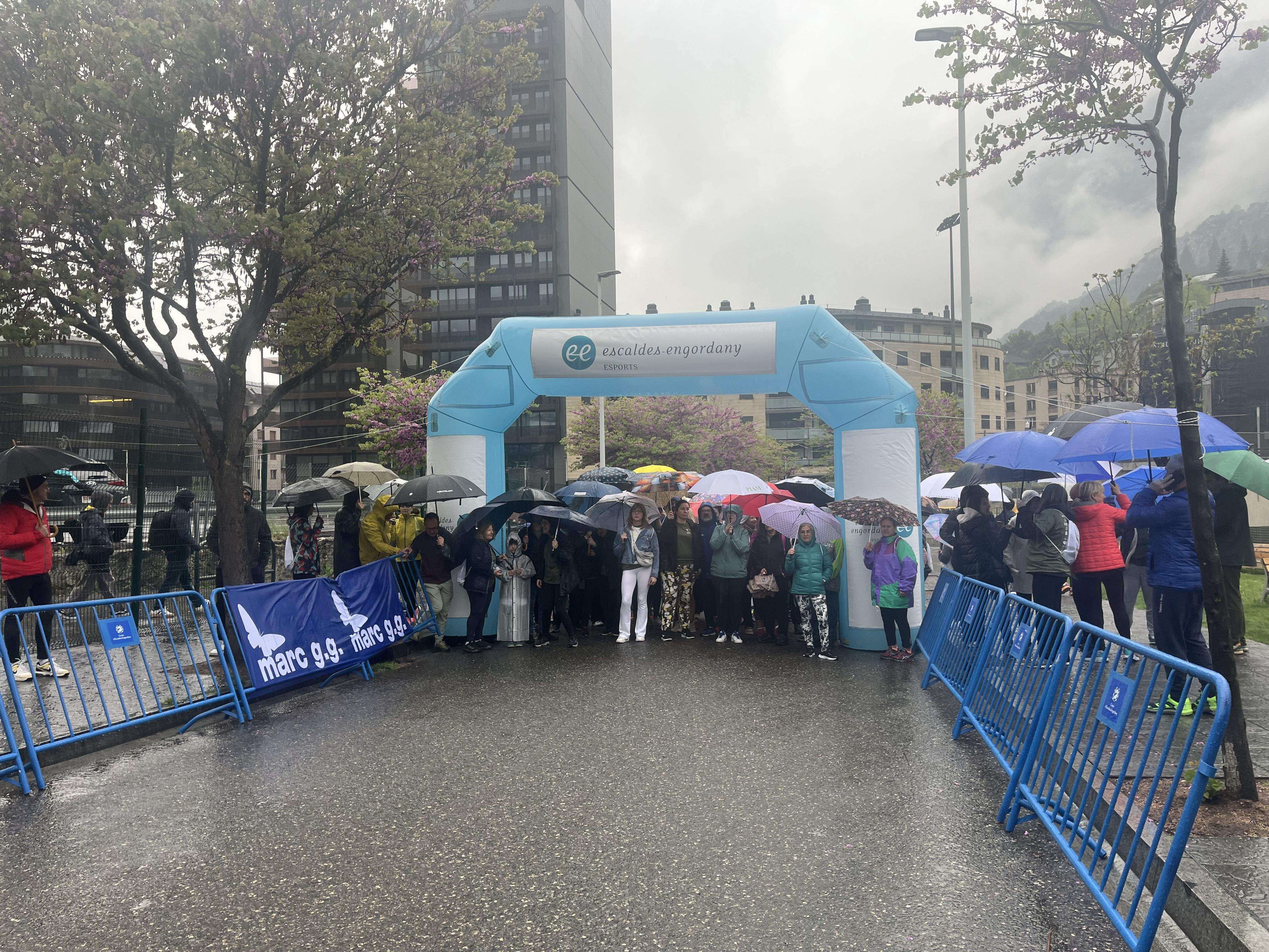 Els participants a la línia de sortida.