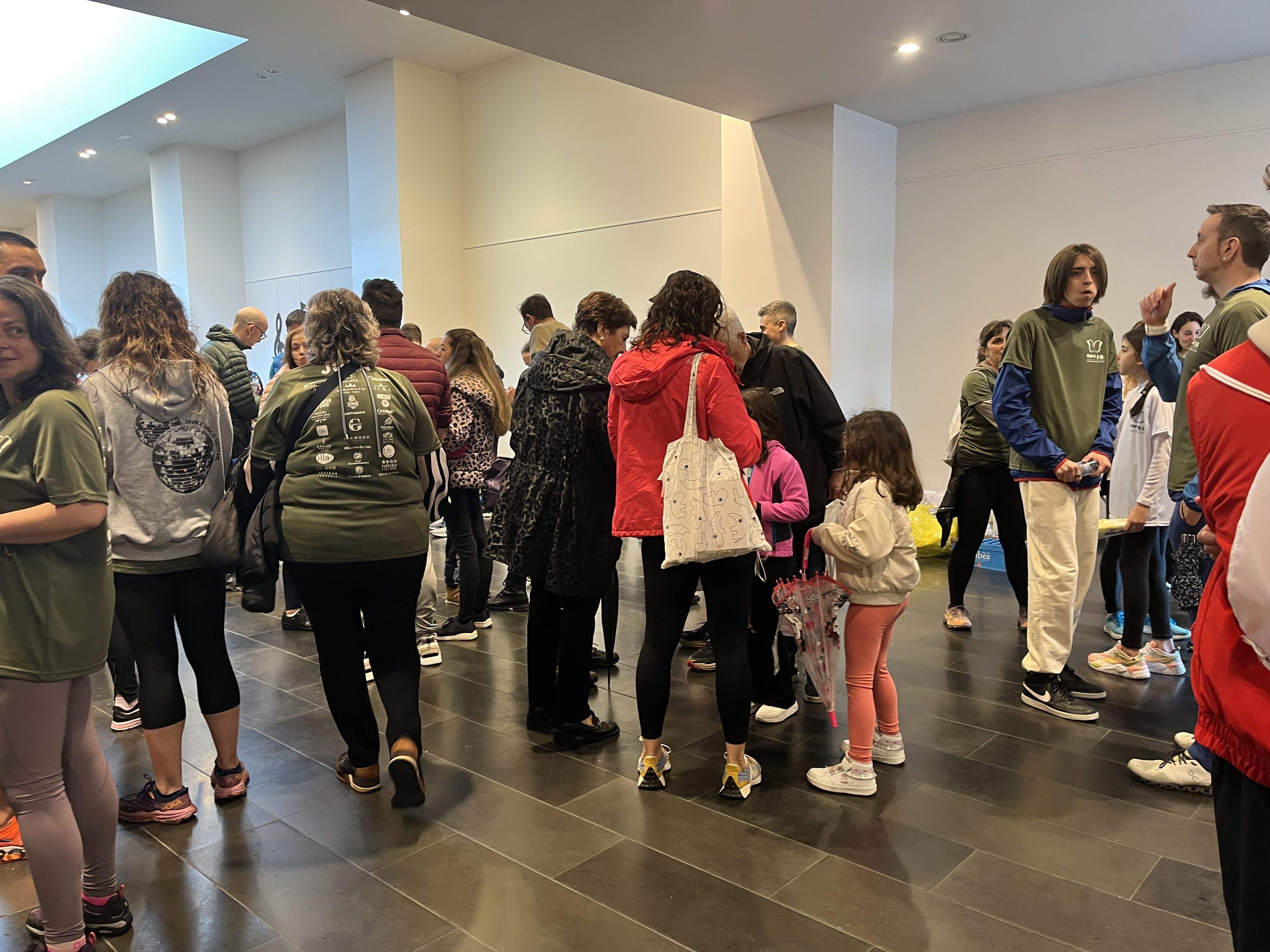 El vestíbul del Prat del Roure.