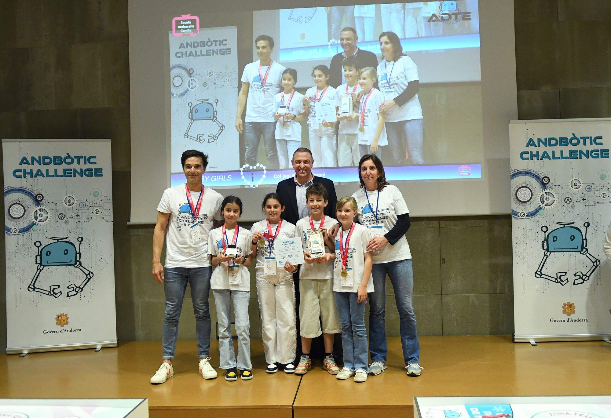 Premiats en el concurs. Premiats en el concurs.