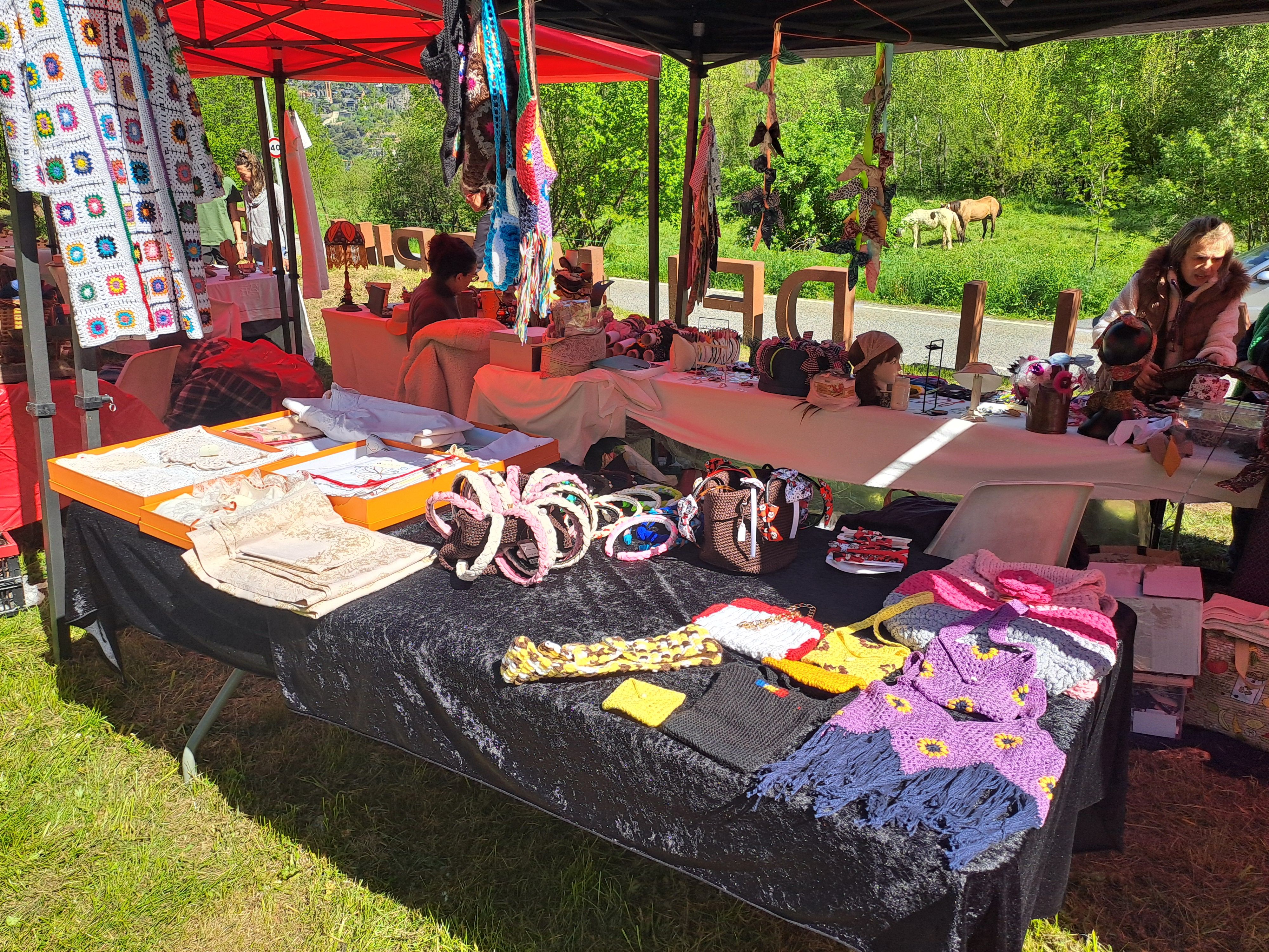 Alguns dels productes exposats.