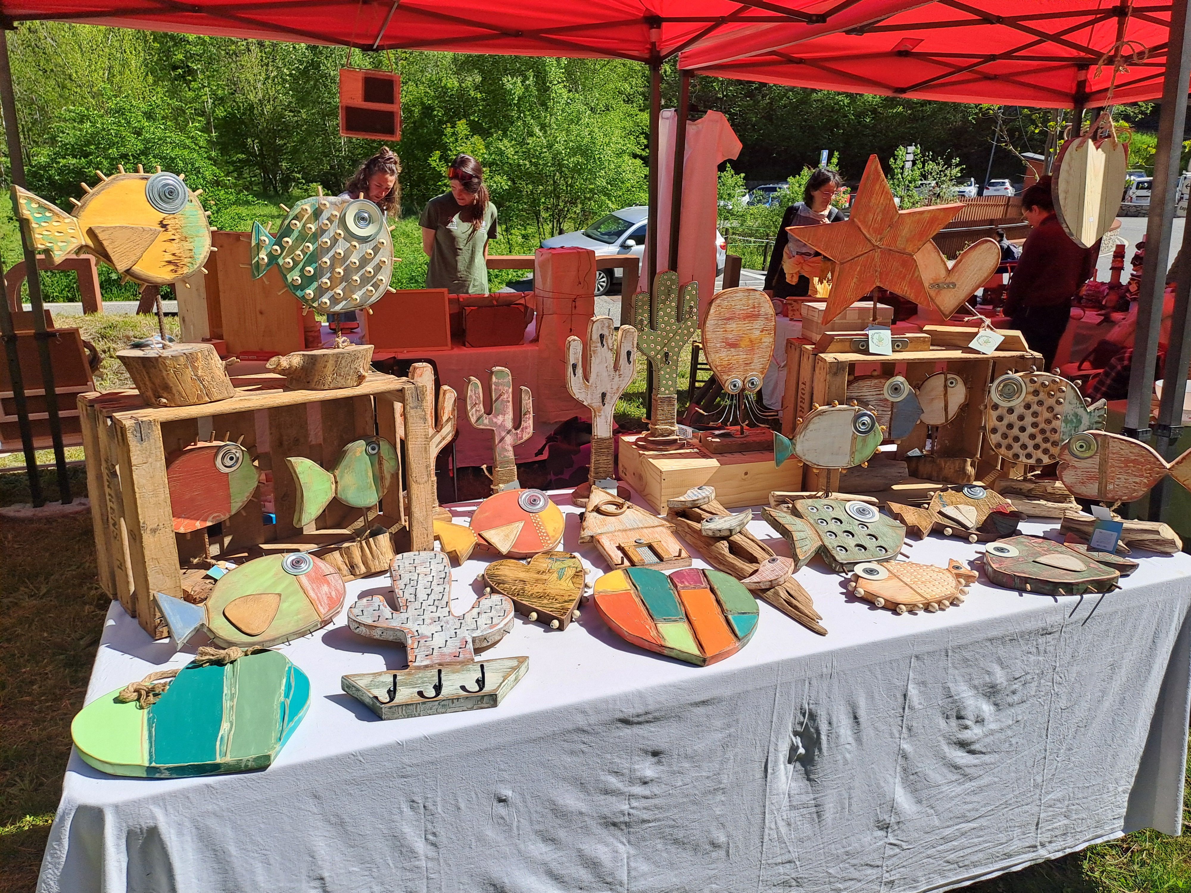 Un altre dels estands. 