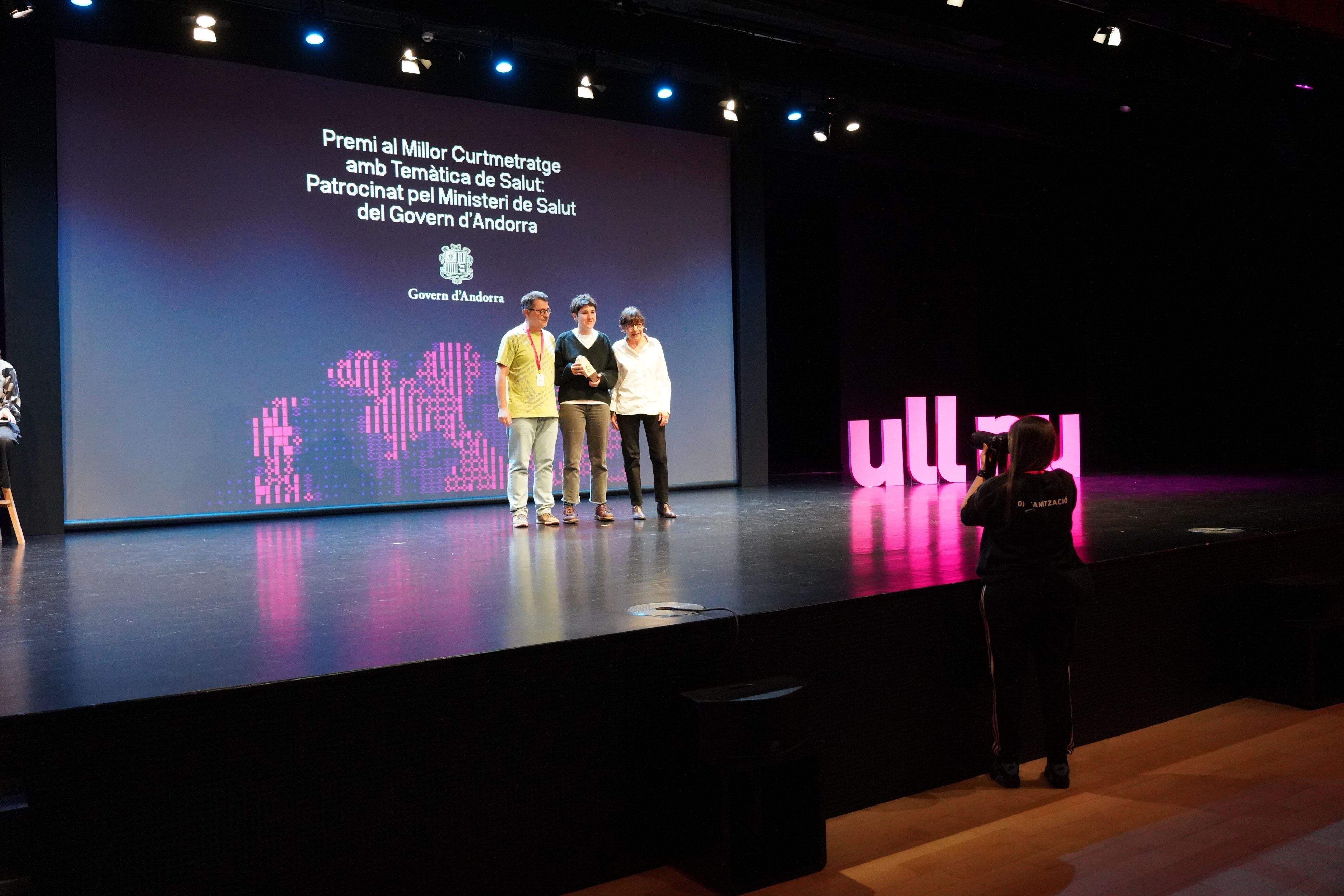 Premi al millor curtmetratge de salut, per a Els Buits.