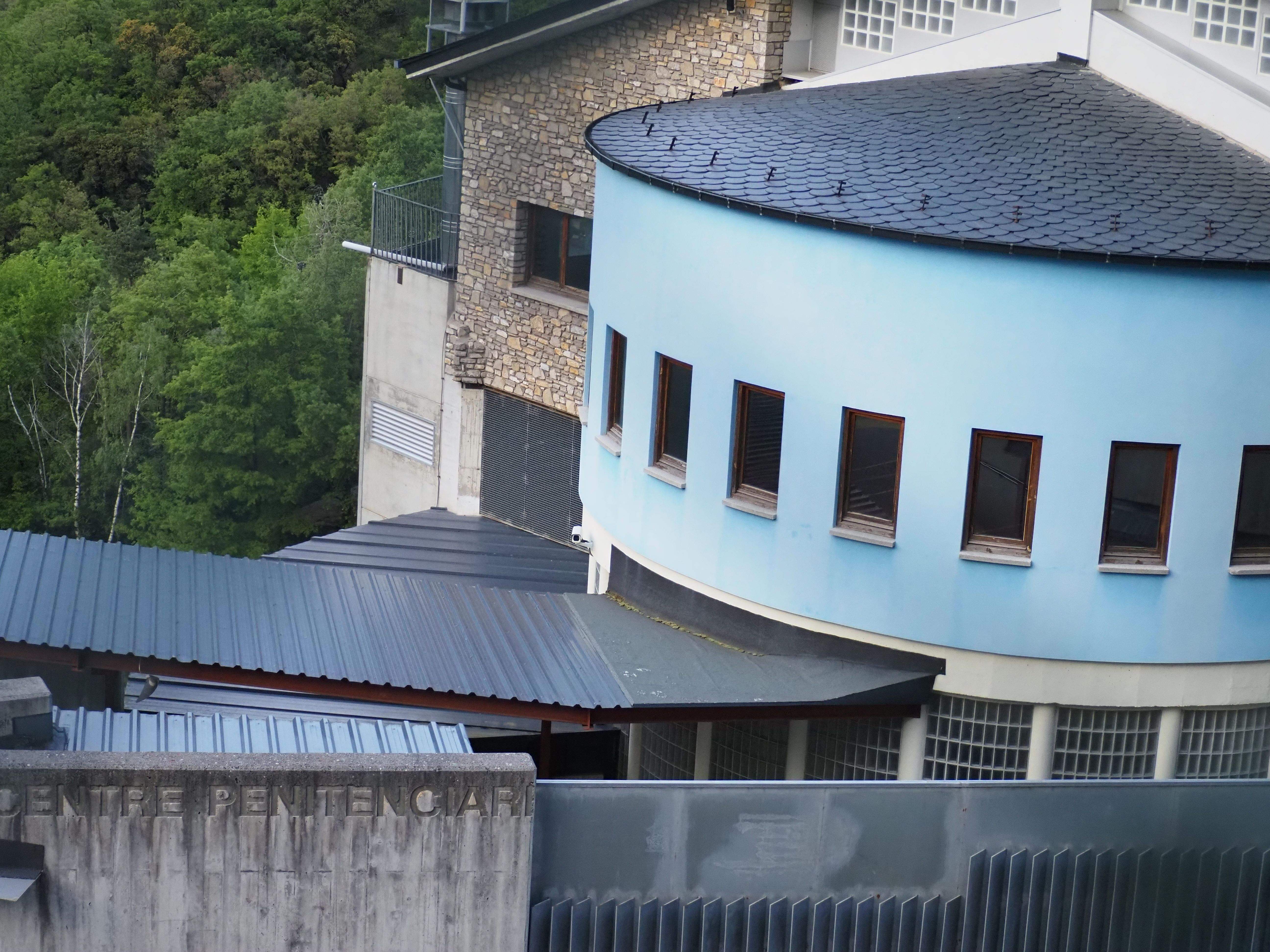 L'exterior del centre penitenciari.