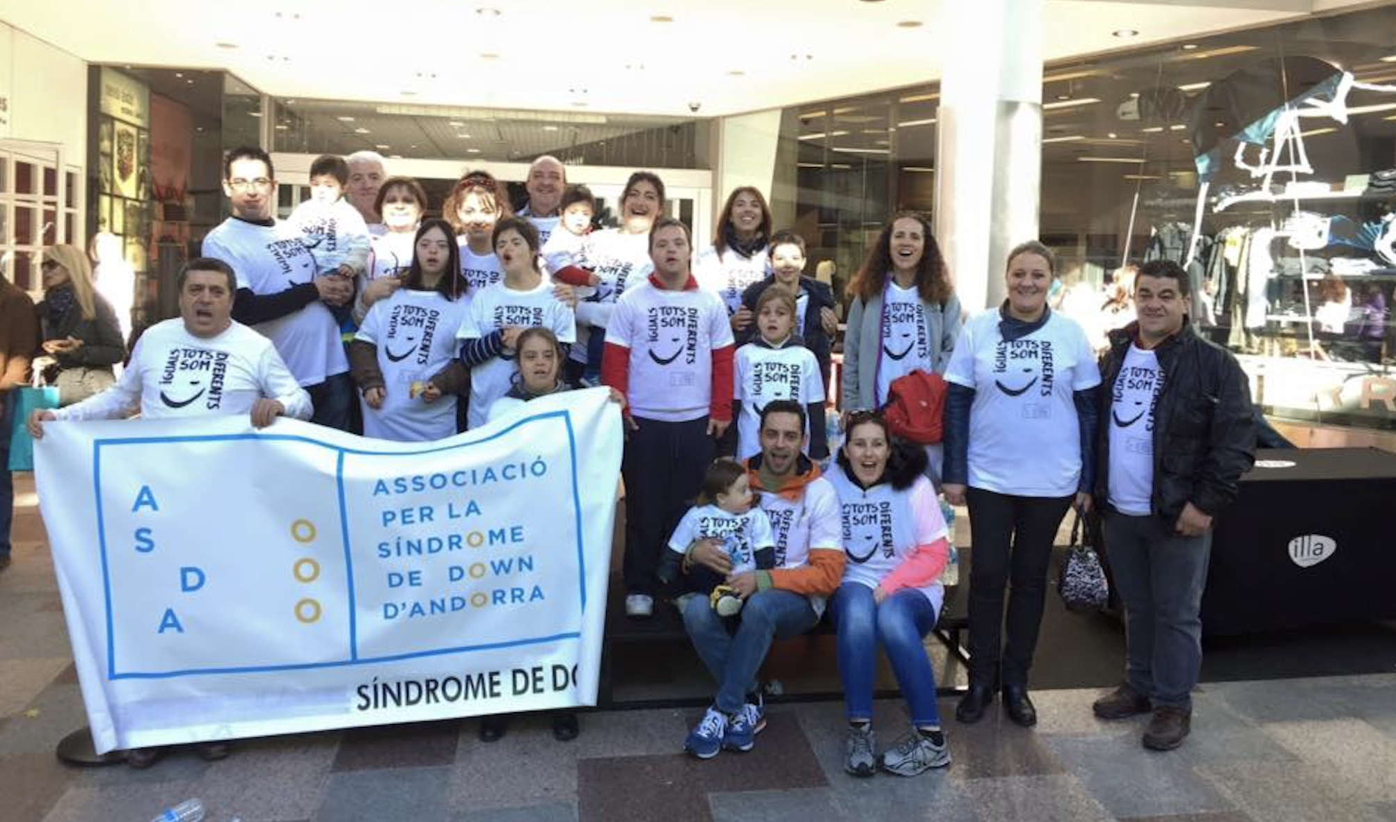 Una trobada de l'Associació per la Síndrome de Down d'Andorra.