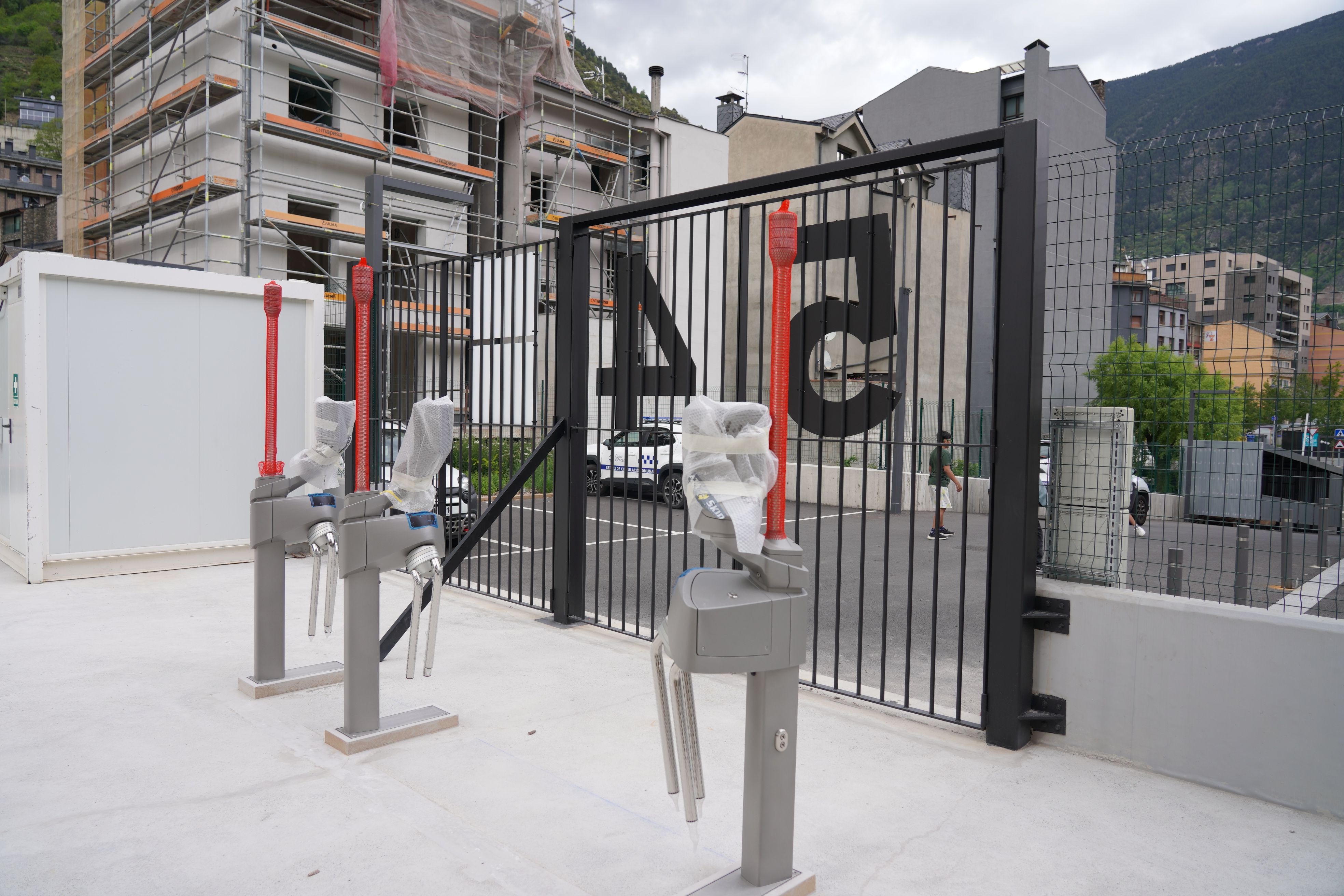 Els accessos a l'estadi, per les portes 4 i 5.