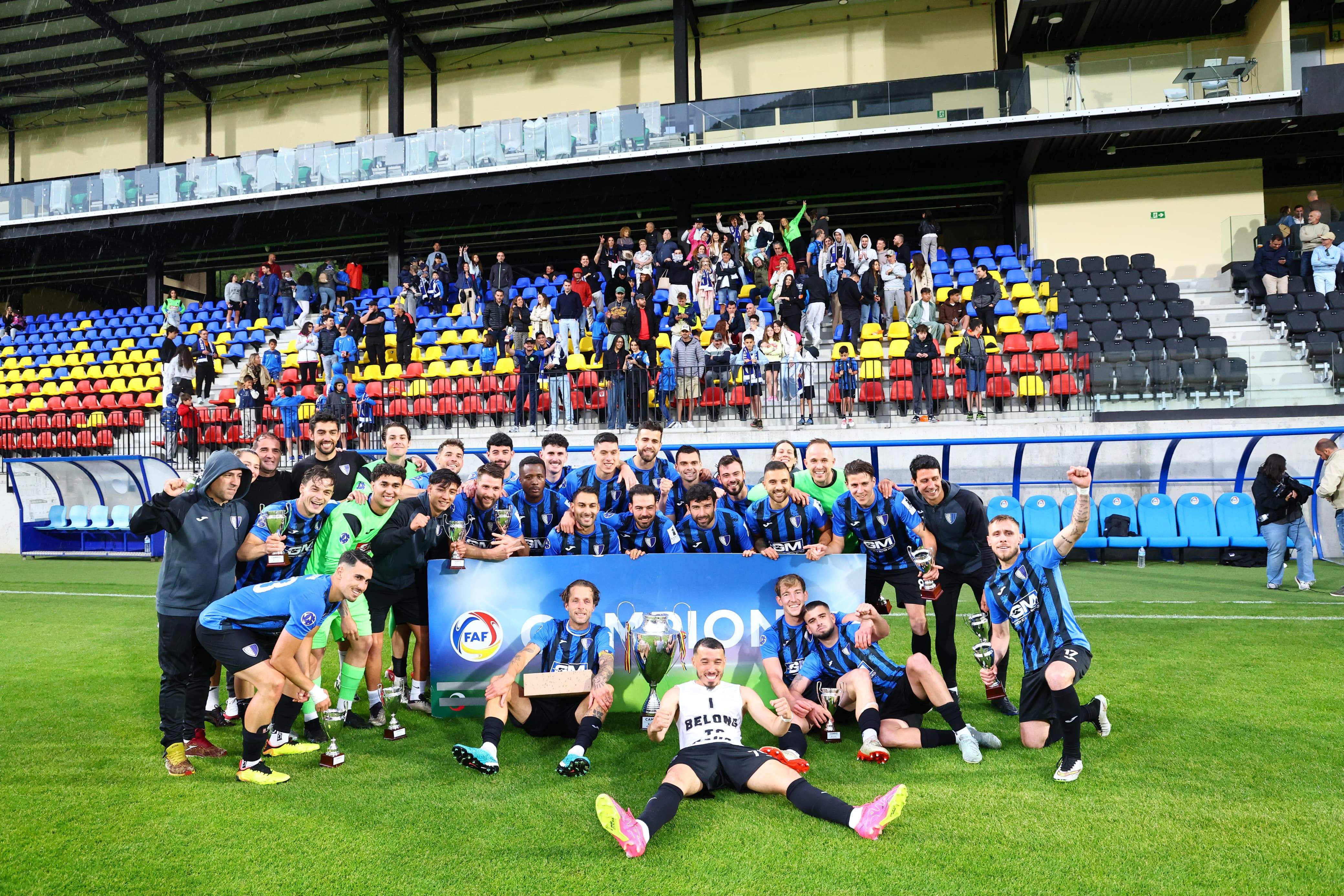 L'Inter Escaldes aconsegueix el seu doblet particular amb la Copa Constitució.