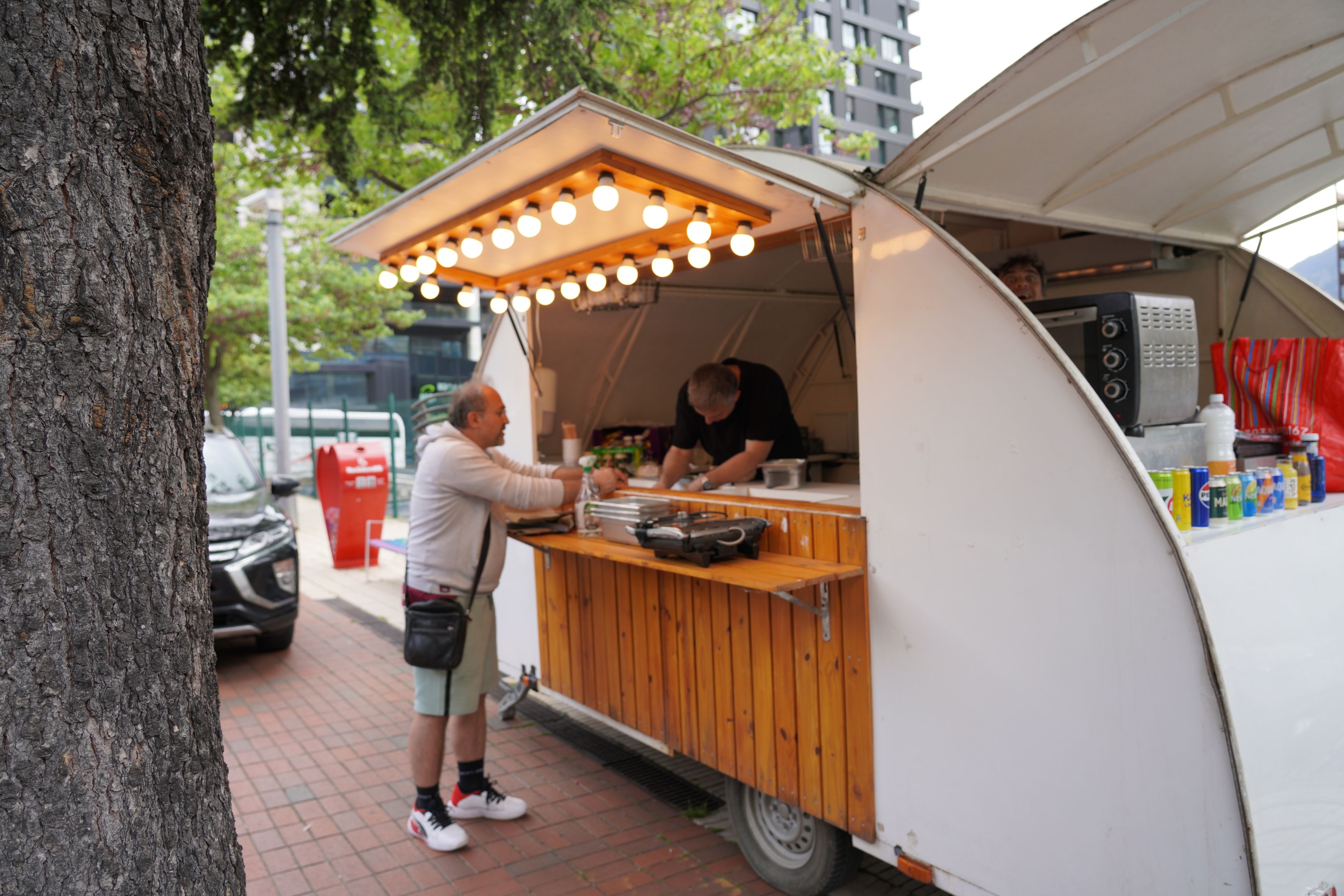 A Prat del Roure s'hi ha instal·lat un 'village' olímpic. 