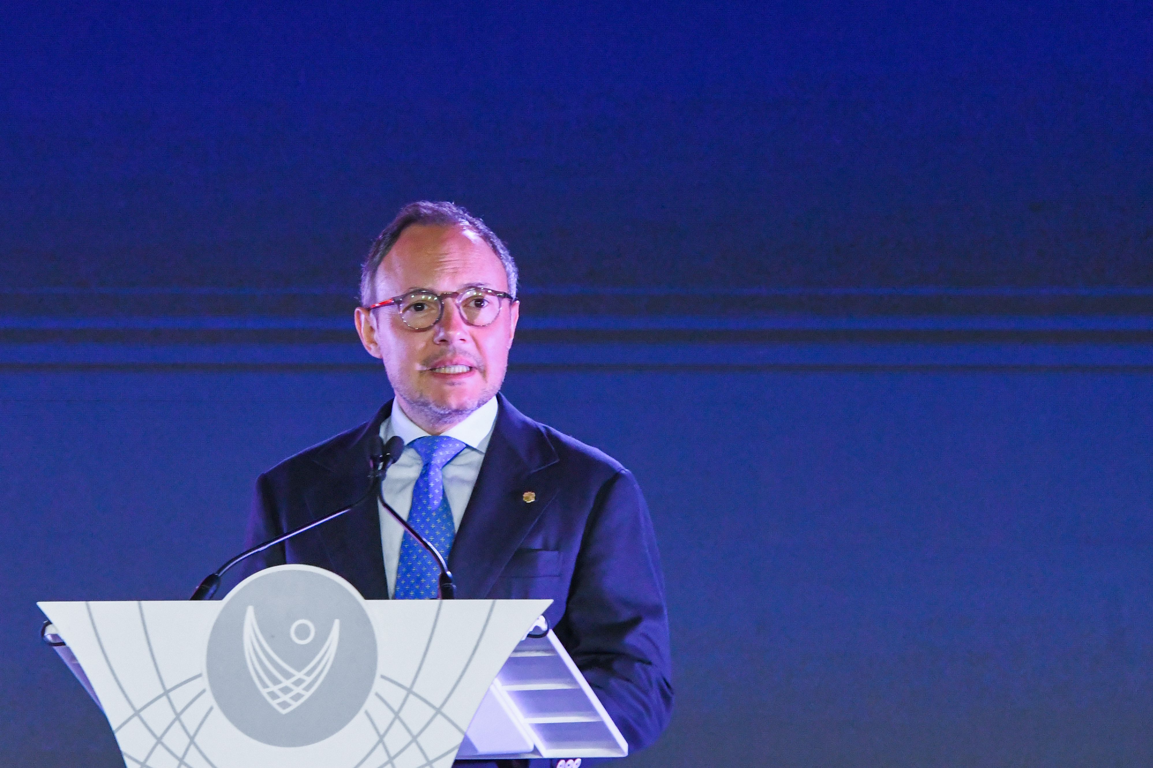 El cap de Govern, durant el seu discurs.