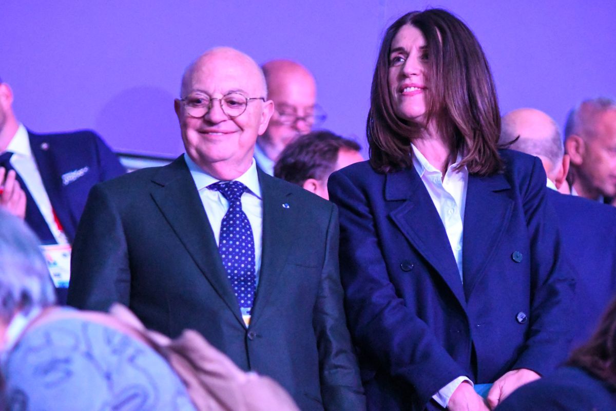 Espot Miró i Anna Garcia, els grans artífexs de la cerimònia inaugural.