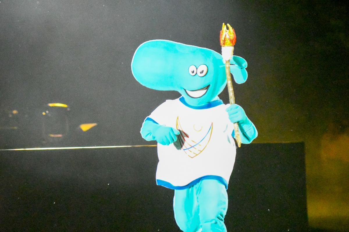 El Valiret, amb la torxa.