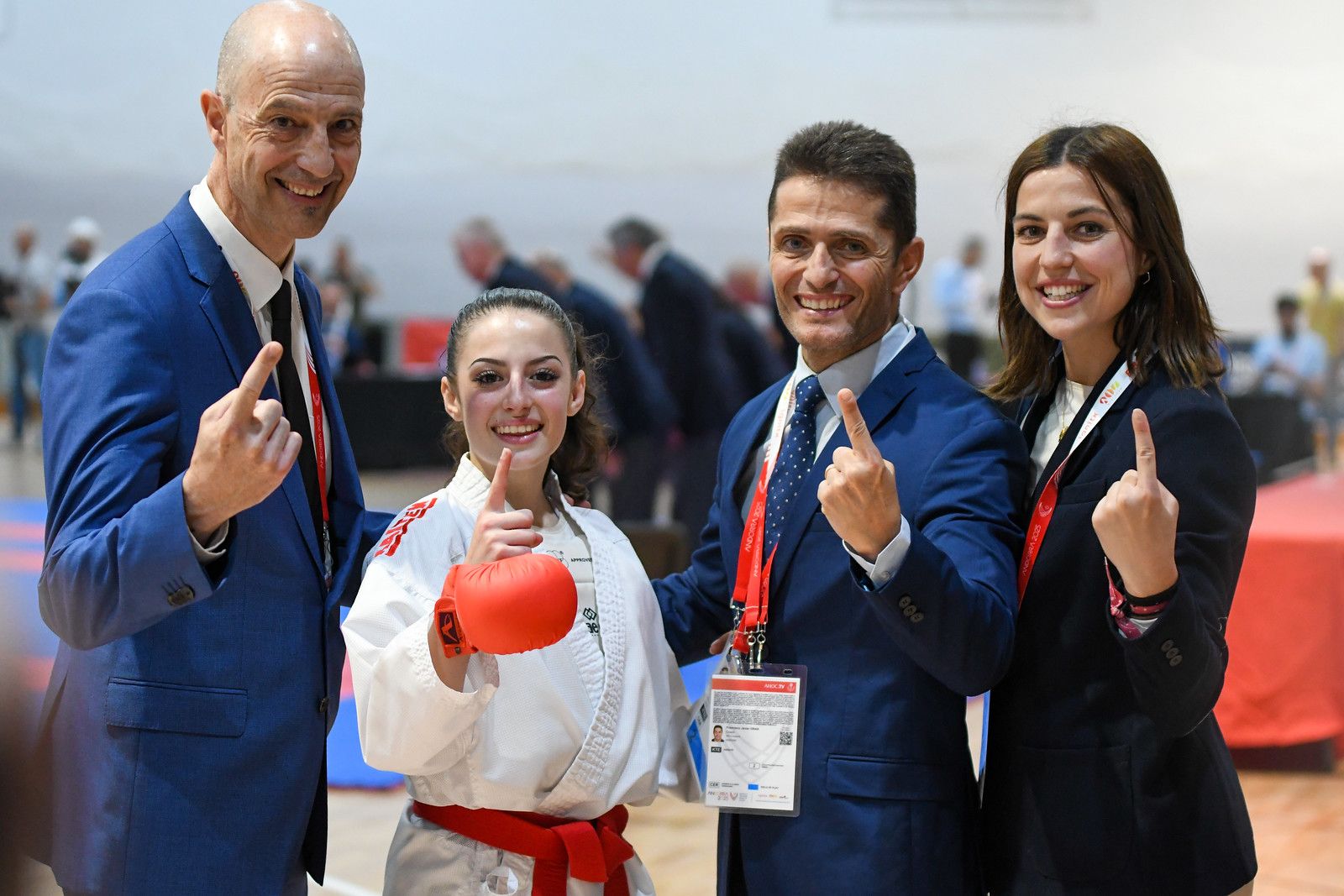 Paula González ha aconseguit la primera medalla d'or tricolor dels Jocs dels Petits Estats.