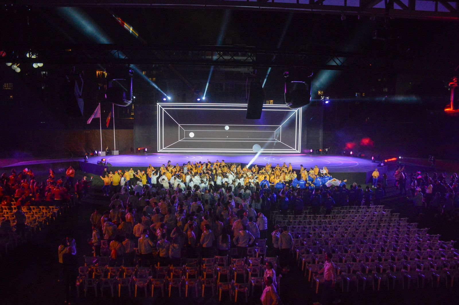 Un moment de la cerimònia.