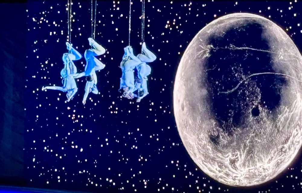 Un moment de l'espectacle.