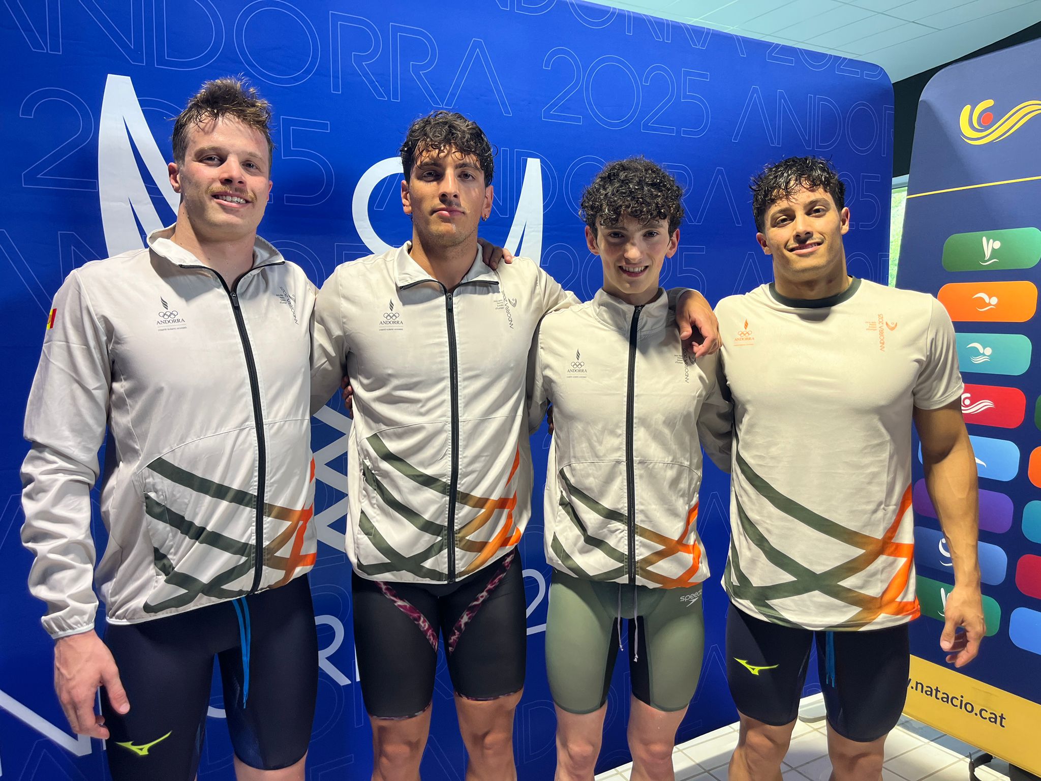 El relleu de la FAN, al complet. El relleu de la FAN, al complet.