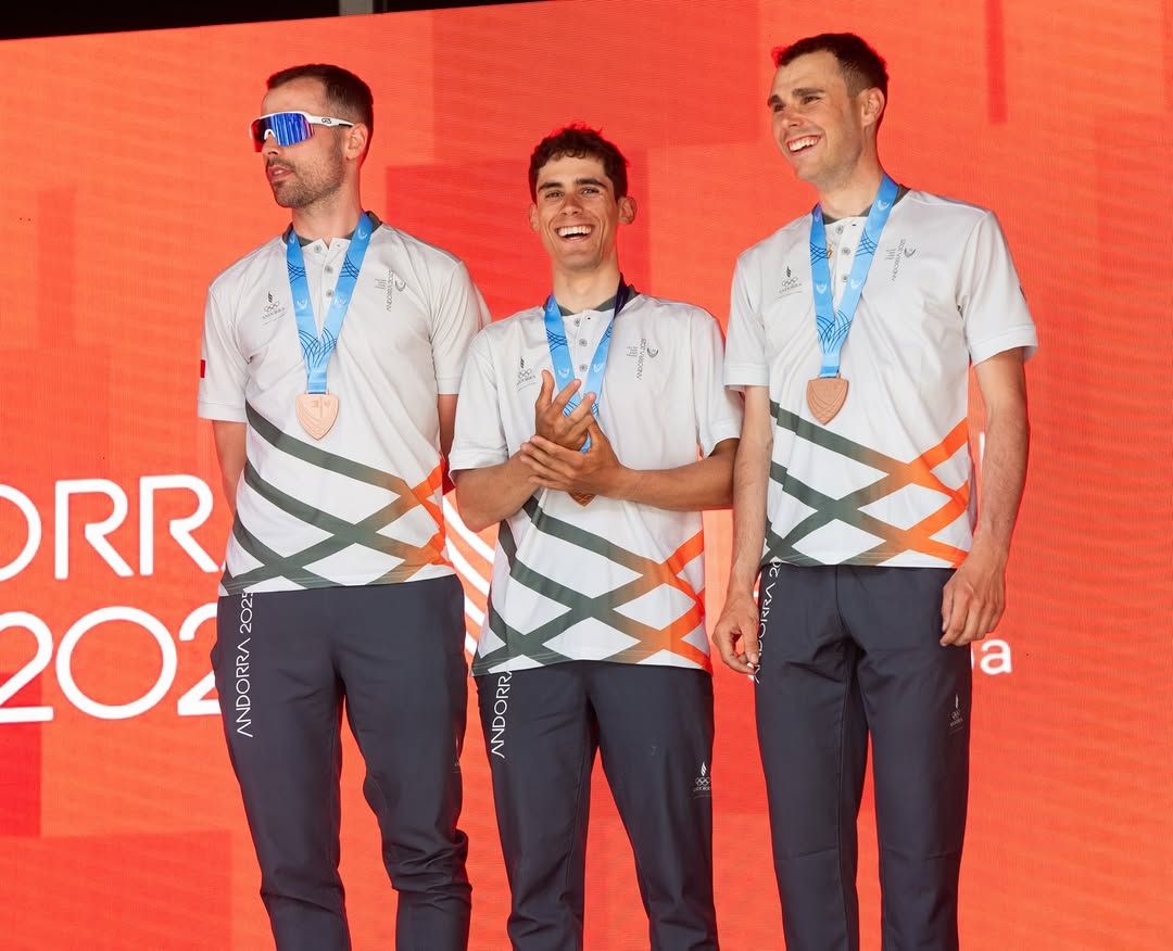 L'equip masculí s'havia penjat el bronze... de tres participants.