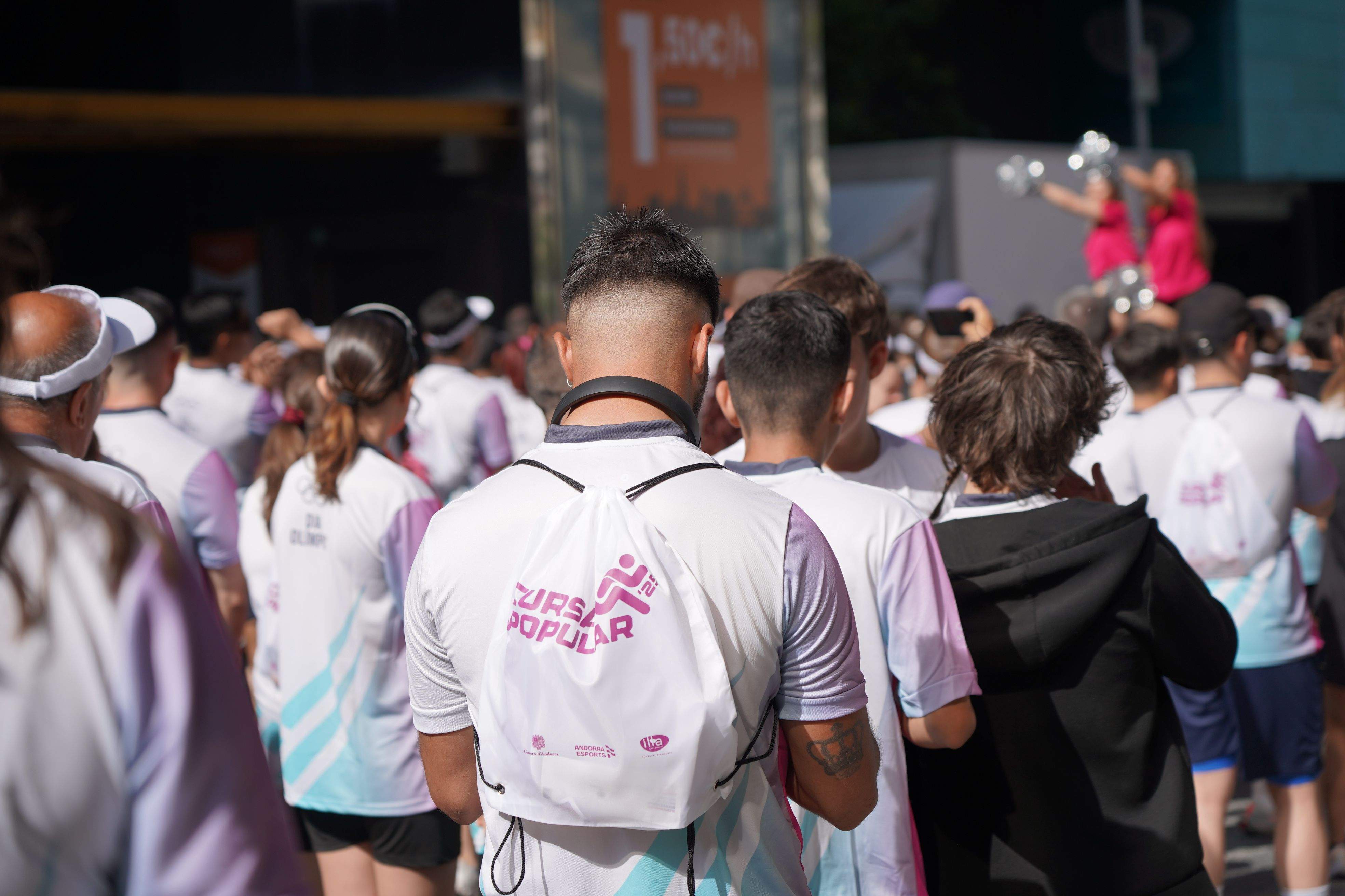 Moments previs a l'inici de la Cursa