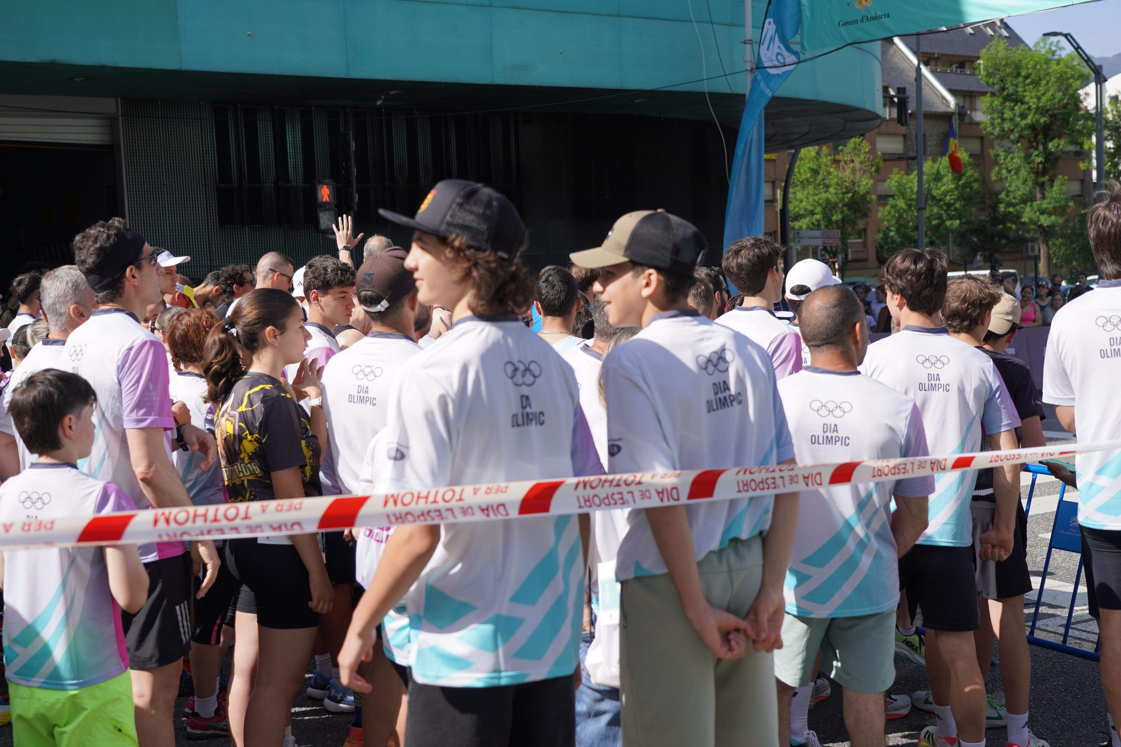 Els inscrits esperant que comenci.