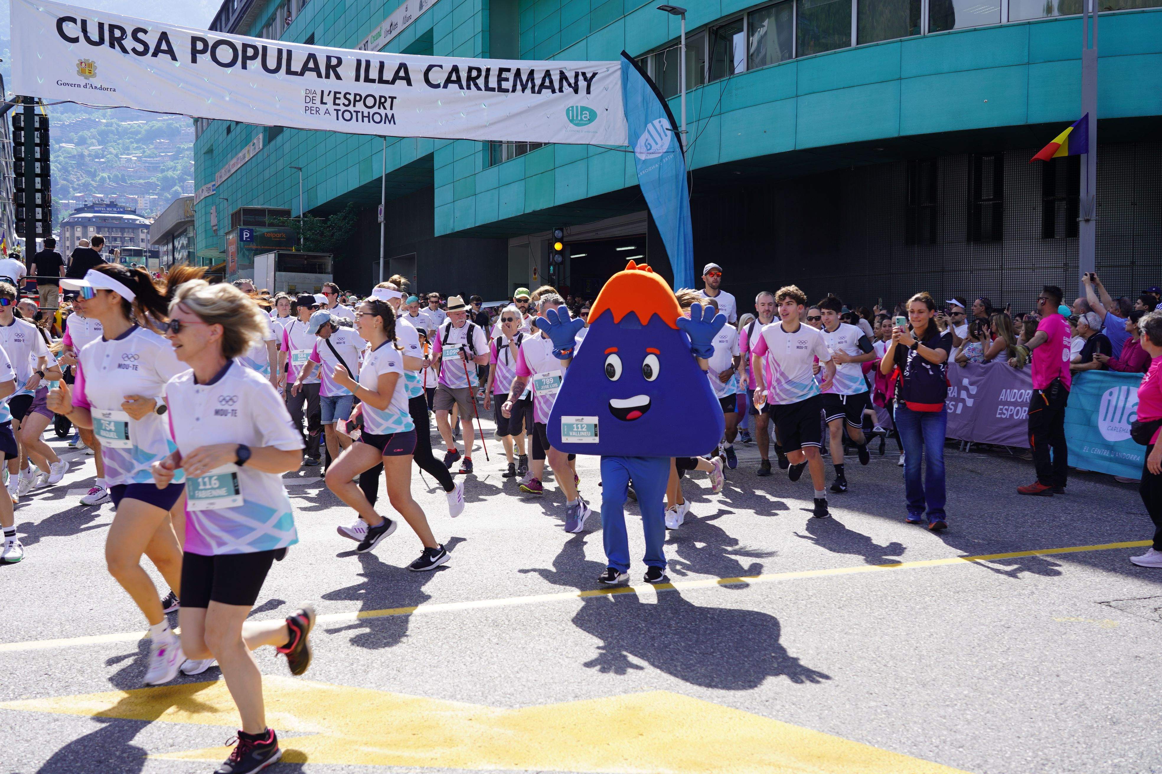 El Vallineu també ha participat en la jornada.