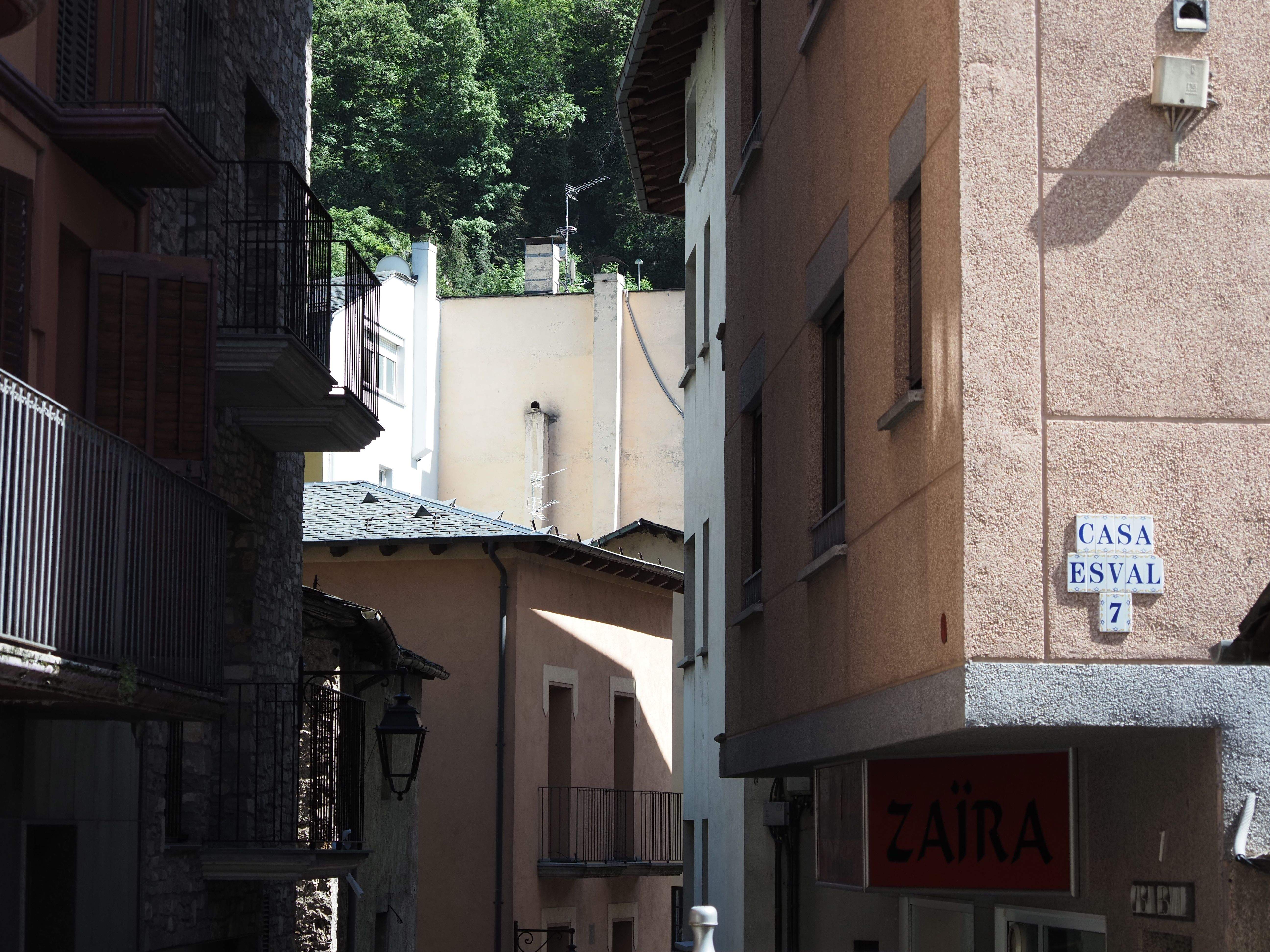 Cases del carrer d'Engordany. // M. P.