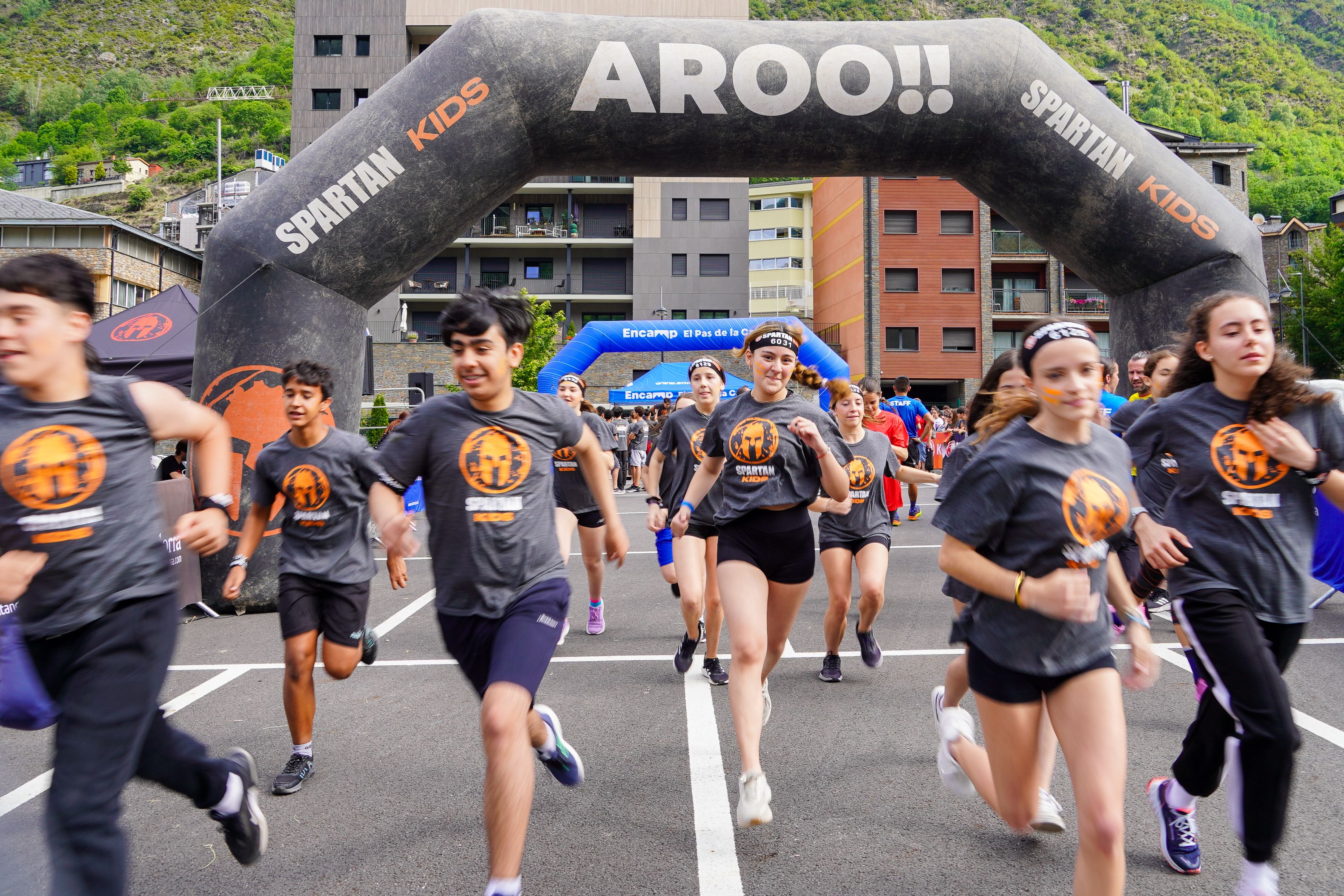 Sortida d'una de les curses. Sortida d'una de les curses.