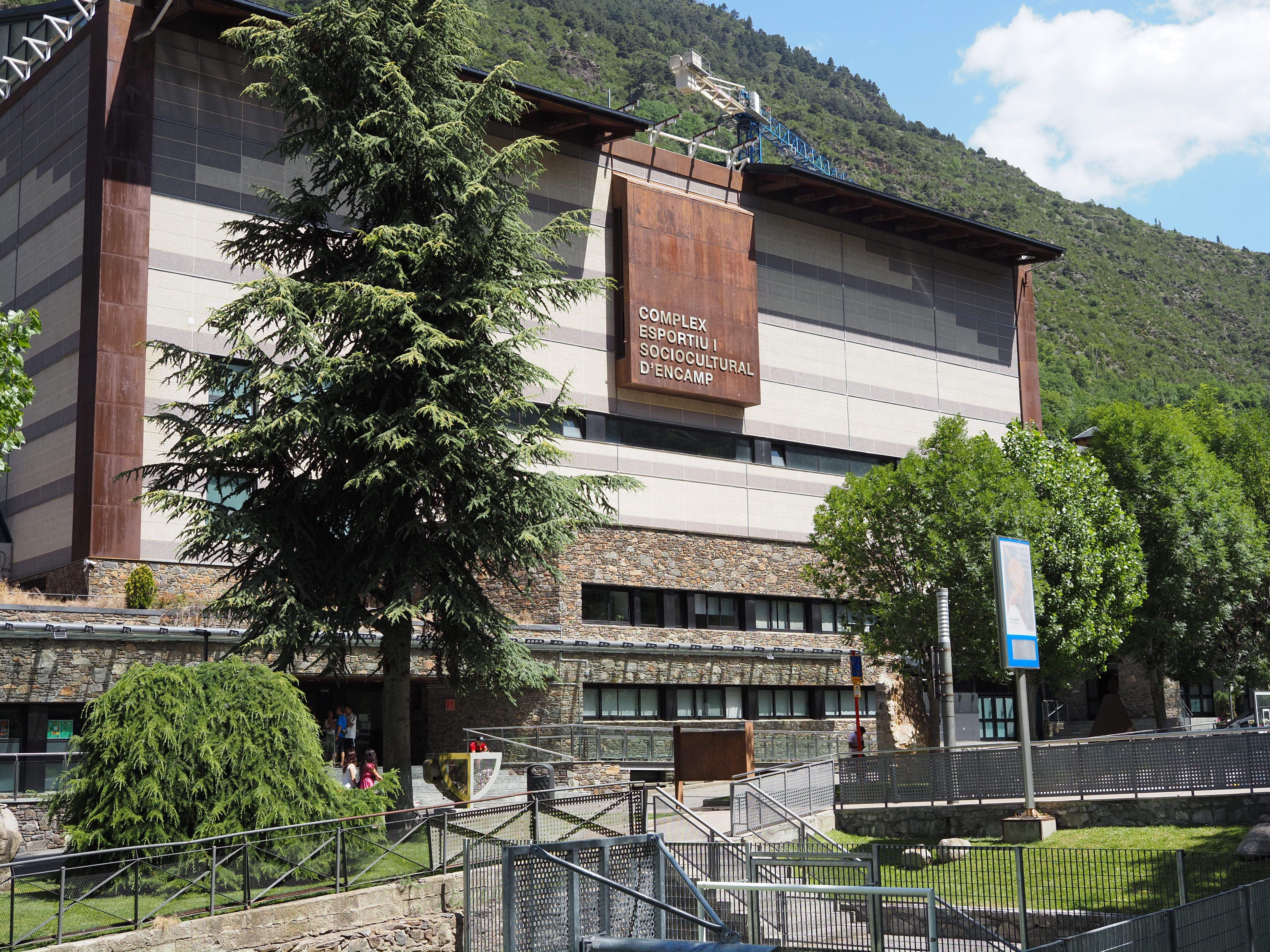 El complex socioesportiu d'Encamp.