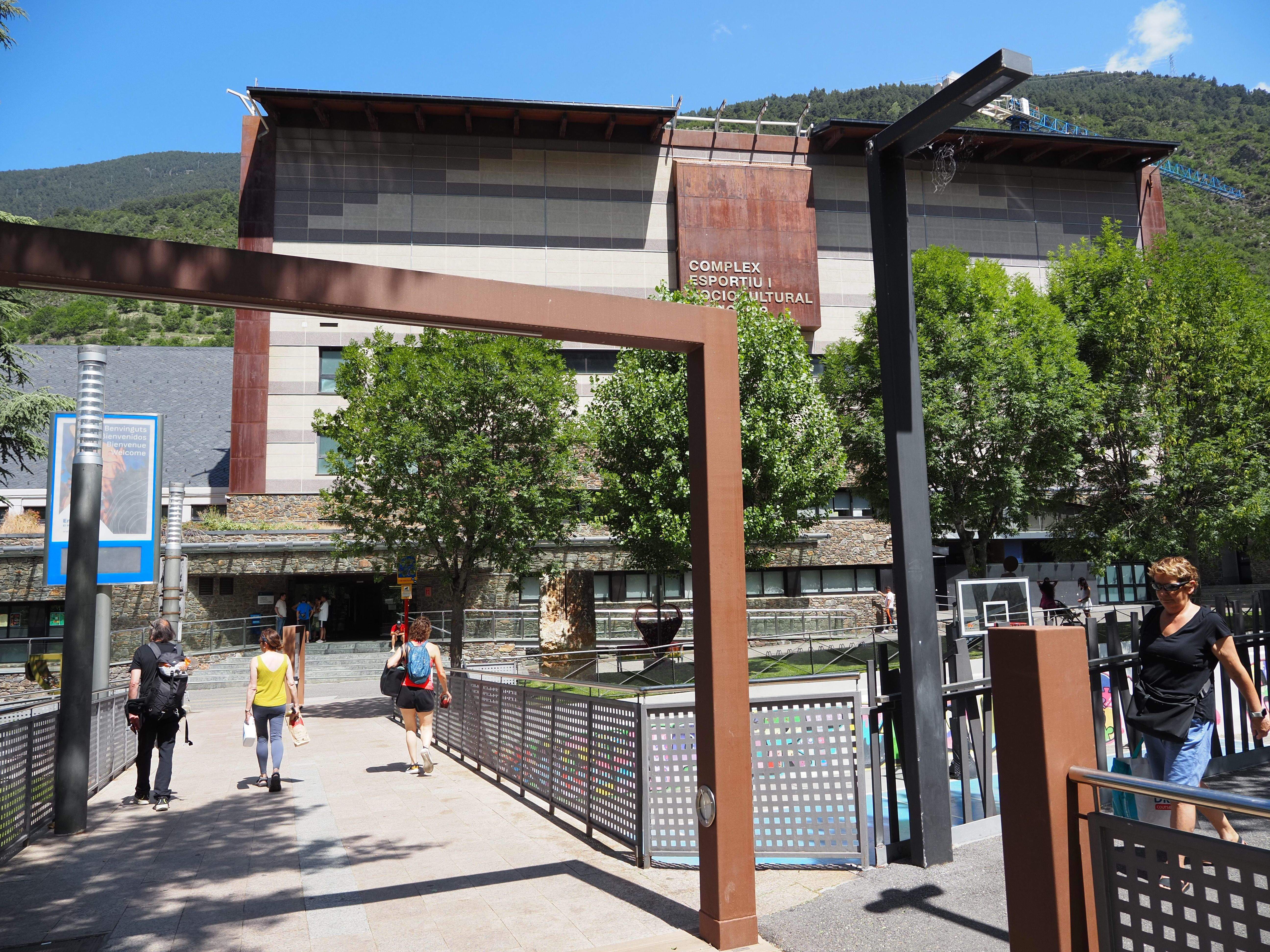 El Complex esportiu d'Encamp.