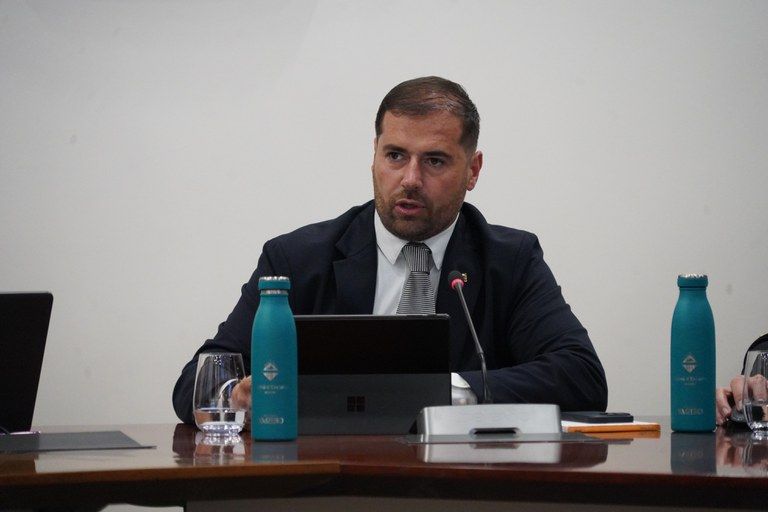 Nino Marot, conseller de Finances, Esport i Reactivació Econòmica.