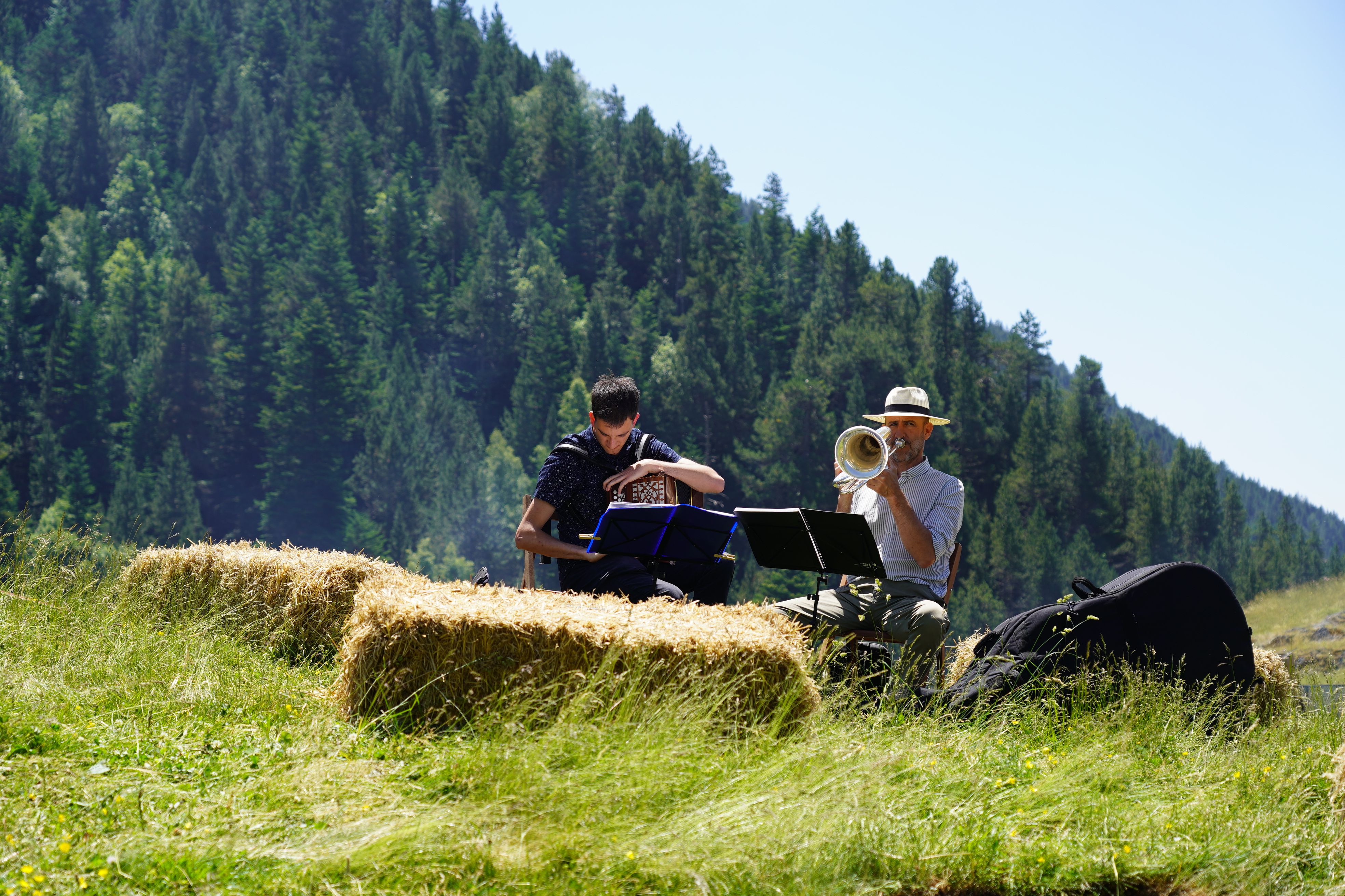 Els músics que han fet un acompanyament a la jornada. Els músics que han fet un acompanyament a la jornada.
