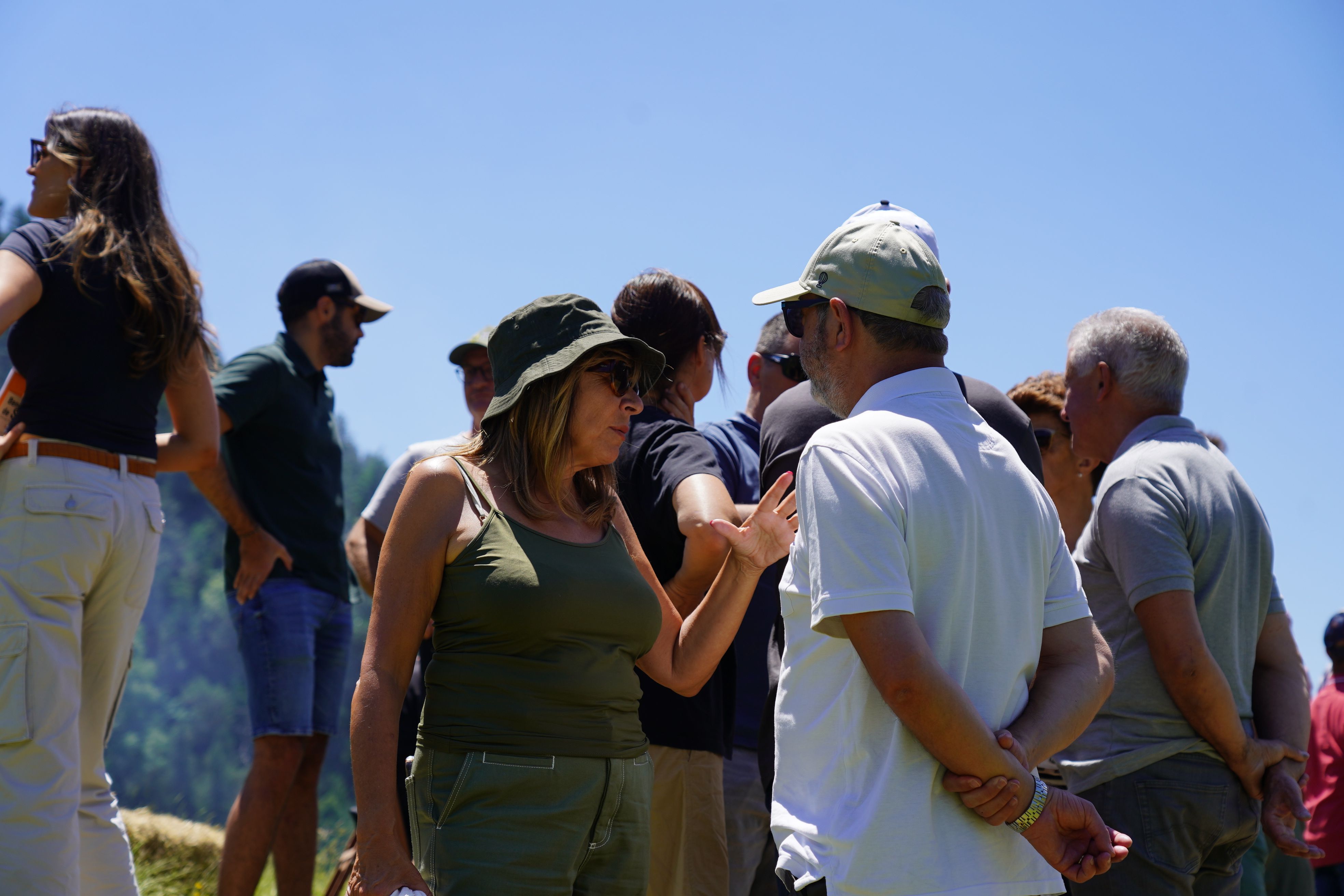 La ministra Conxita Marsol a Setúria. La ministra Conxita Marsol a Setúria.