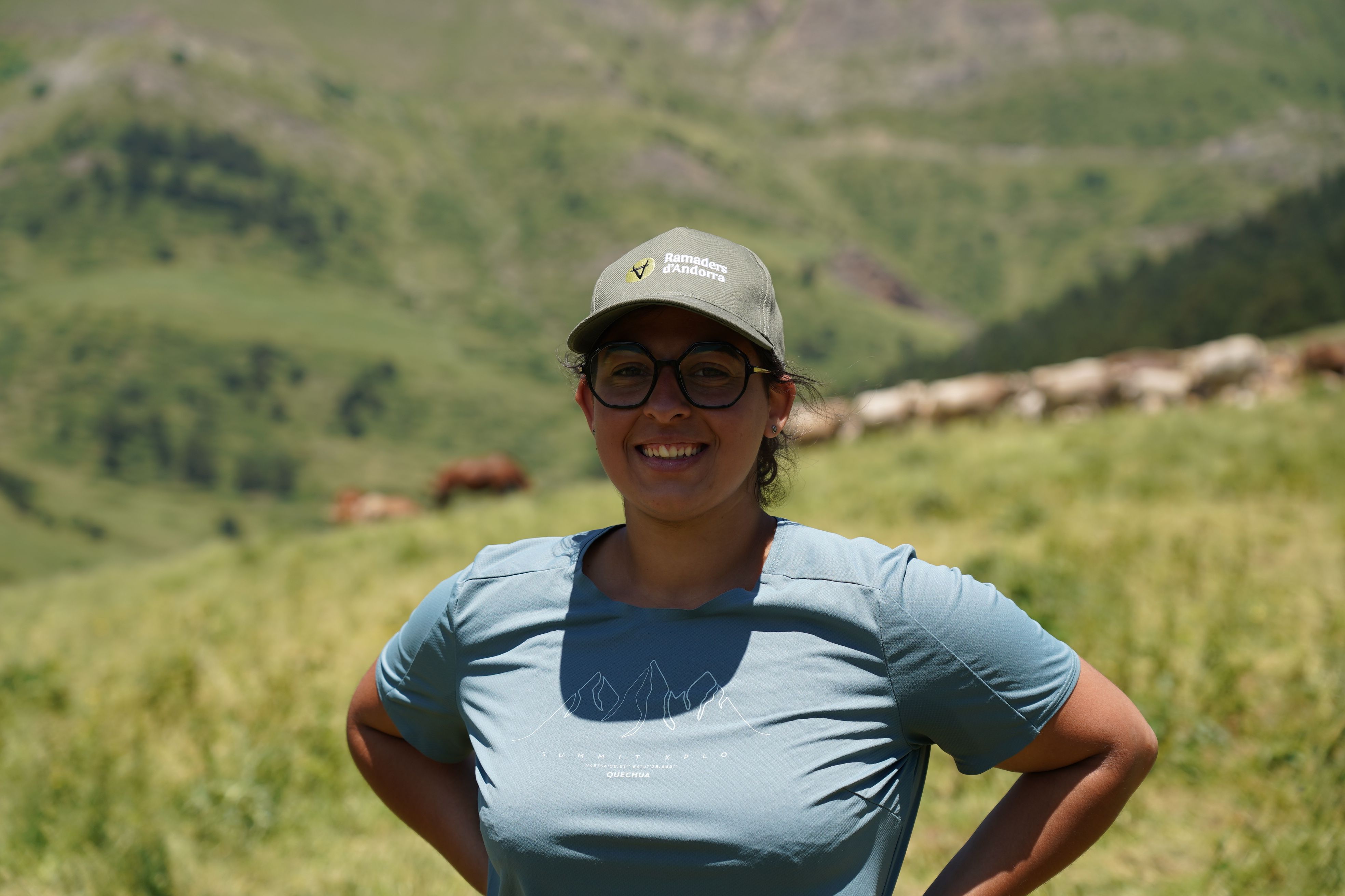 La Judith, la ajudant de la Rosa. La Judith, la ajudant de la Rosa.