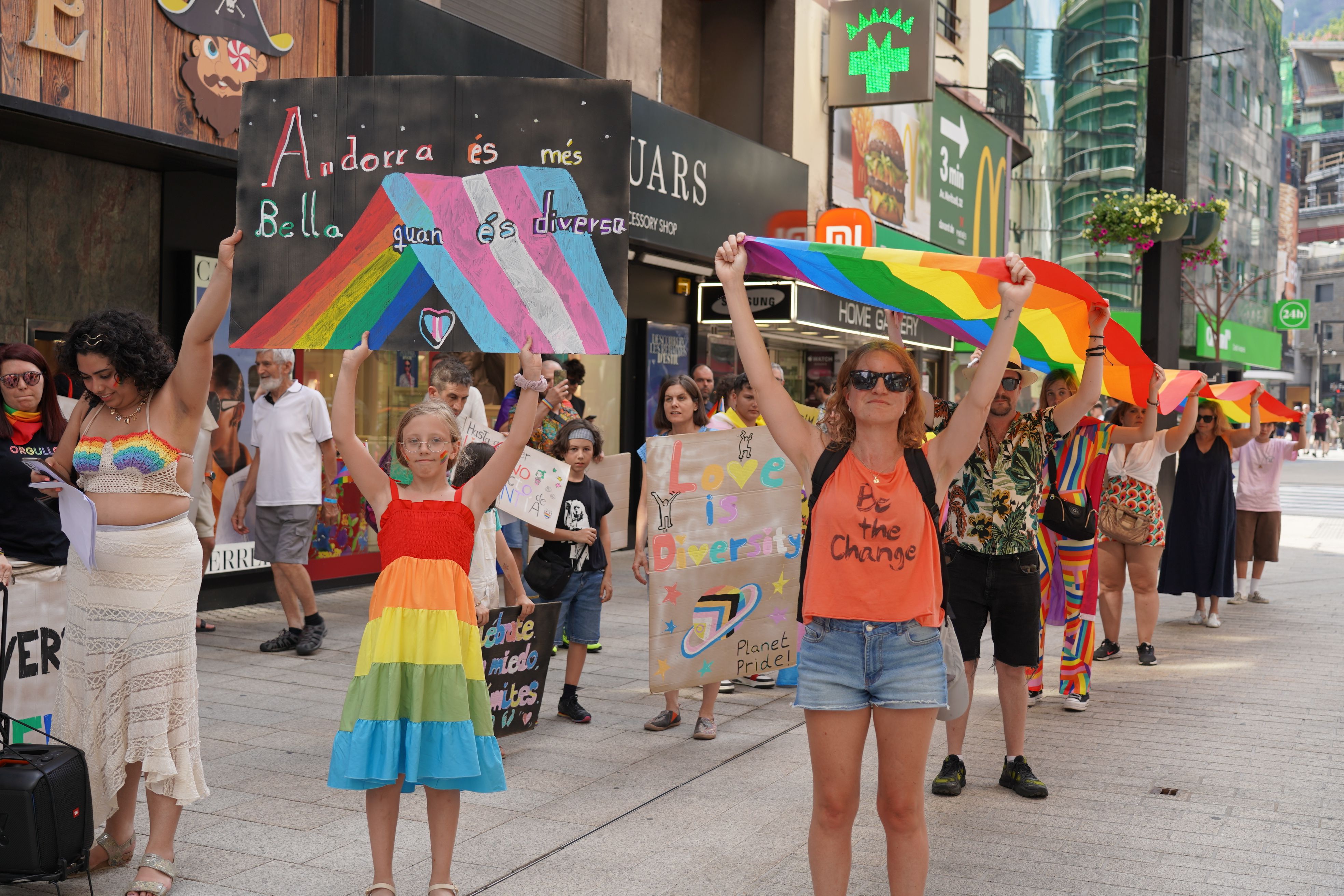 Celbebració del dia de l'orgull.