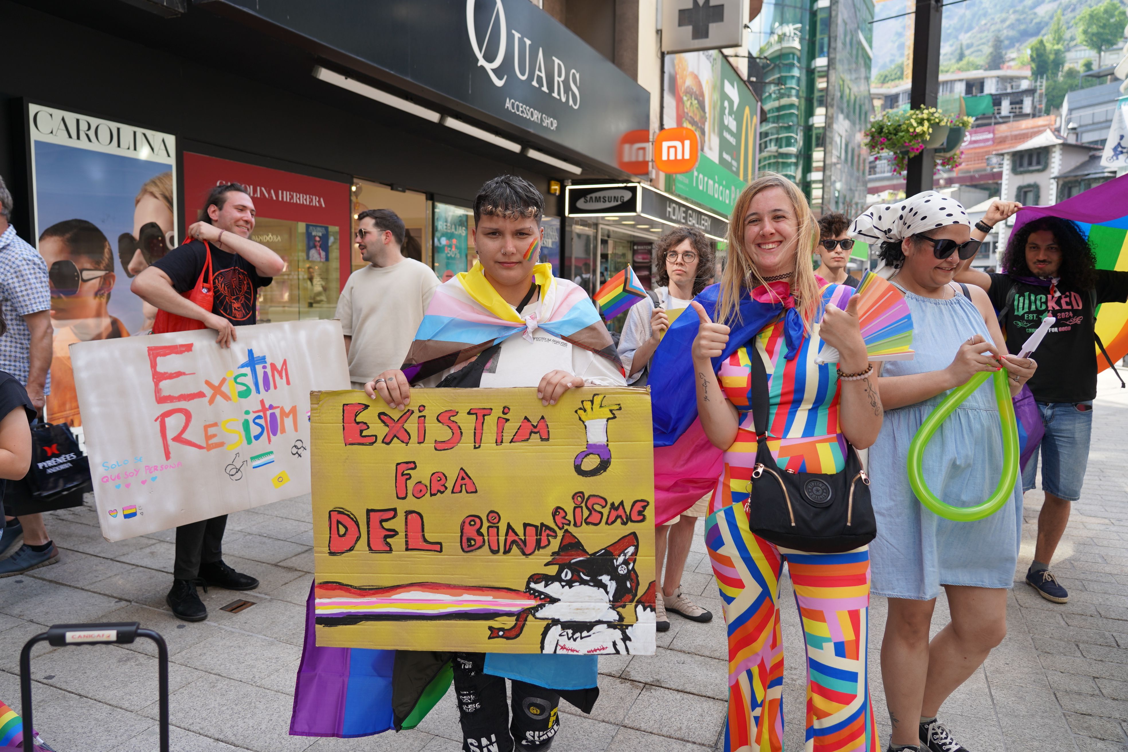 Alguns dels cartells.