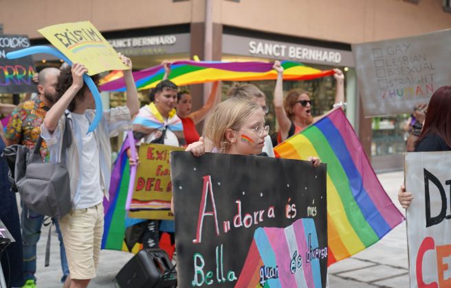 Els més petits i petites també han participat a la marxa