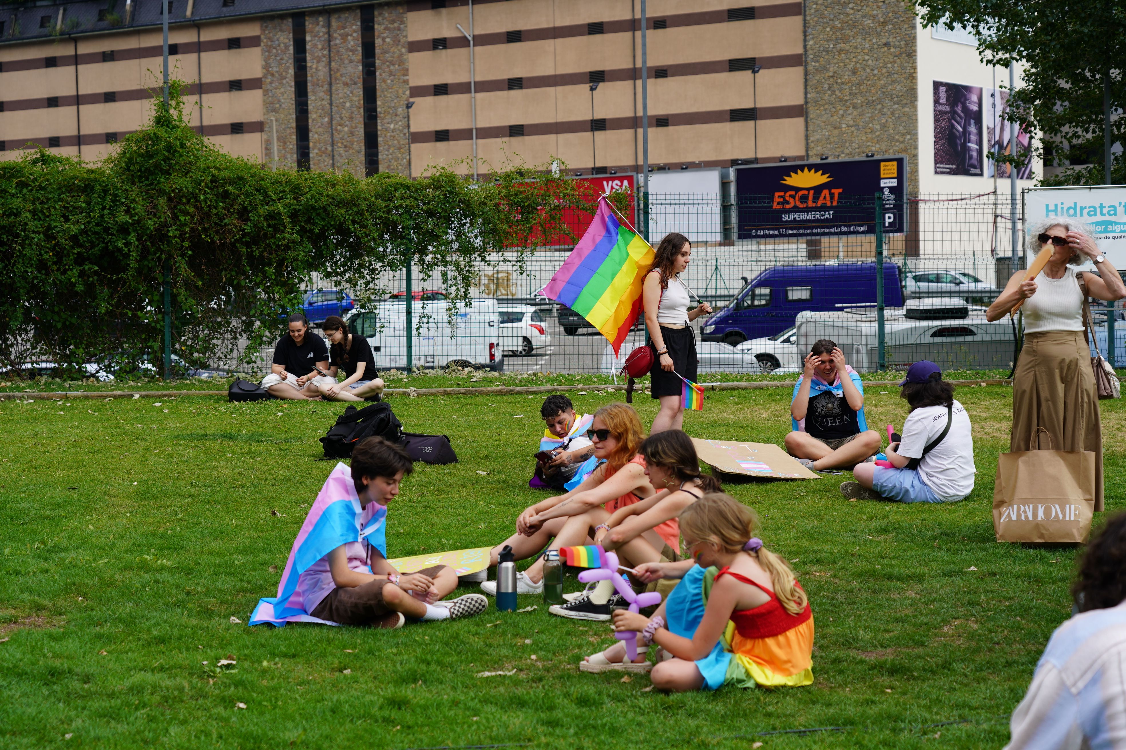 Arribada al Parc Central.